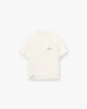 Comfortable Layers Permanent Vacation Pocket T-Shirt - Antique White