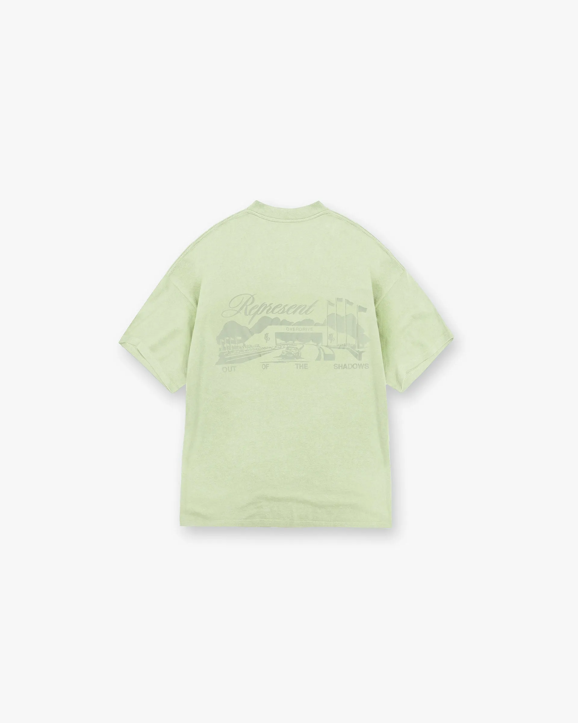 Floral freshness Functional Fashion Raceway T-Shirt - Matcha