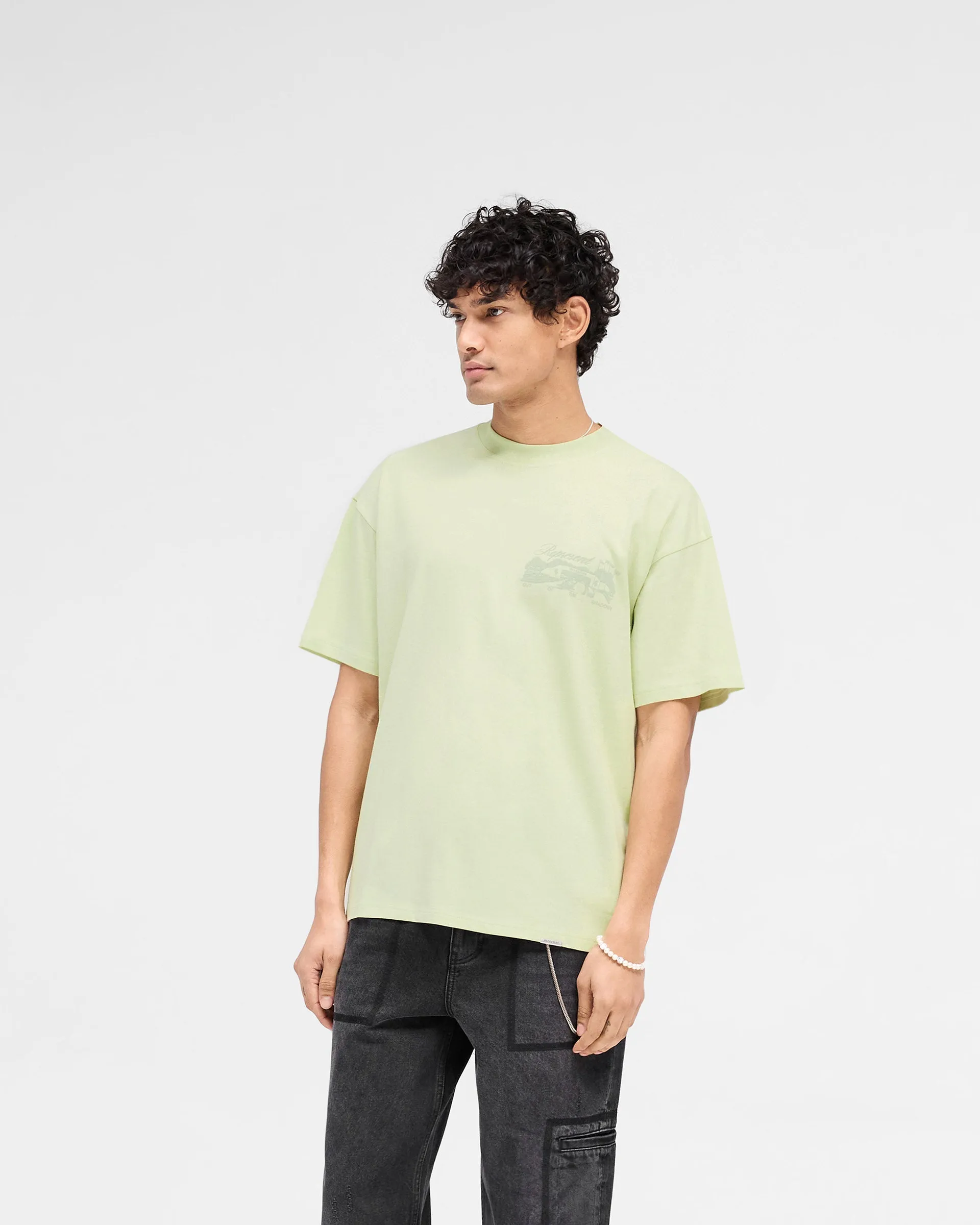 Raceway T-Shirt - Matcha Sleek Fit