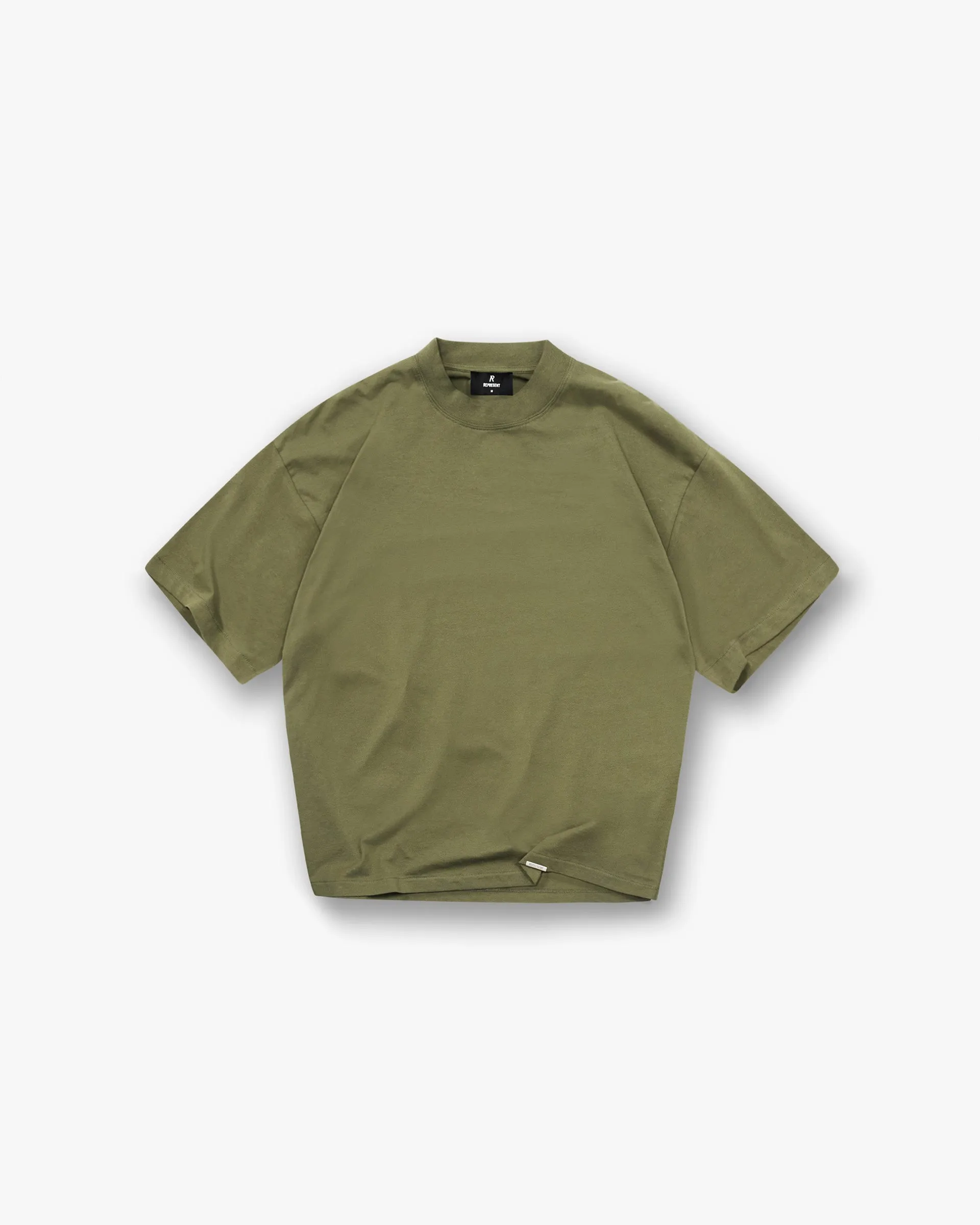 Initial Oversized T-Shirt - Army Green Timeless Fashion