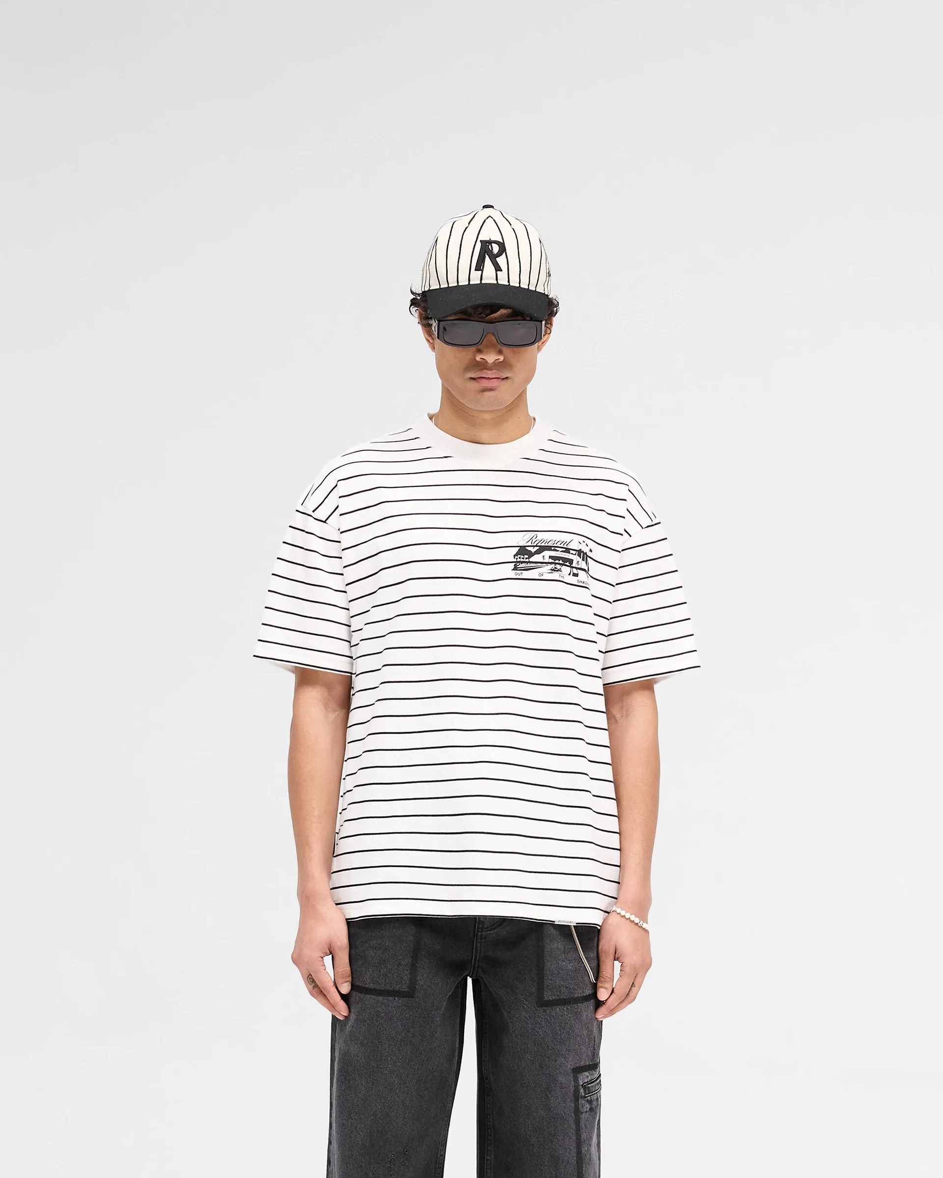 Raceway T-Shirt - Stripe thermal