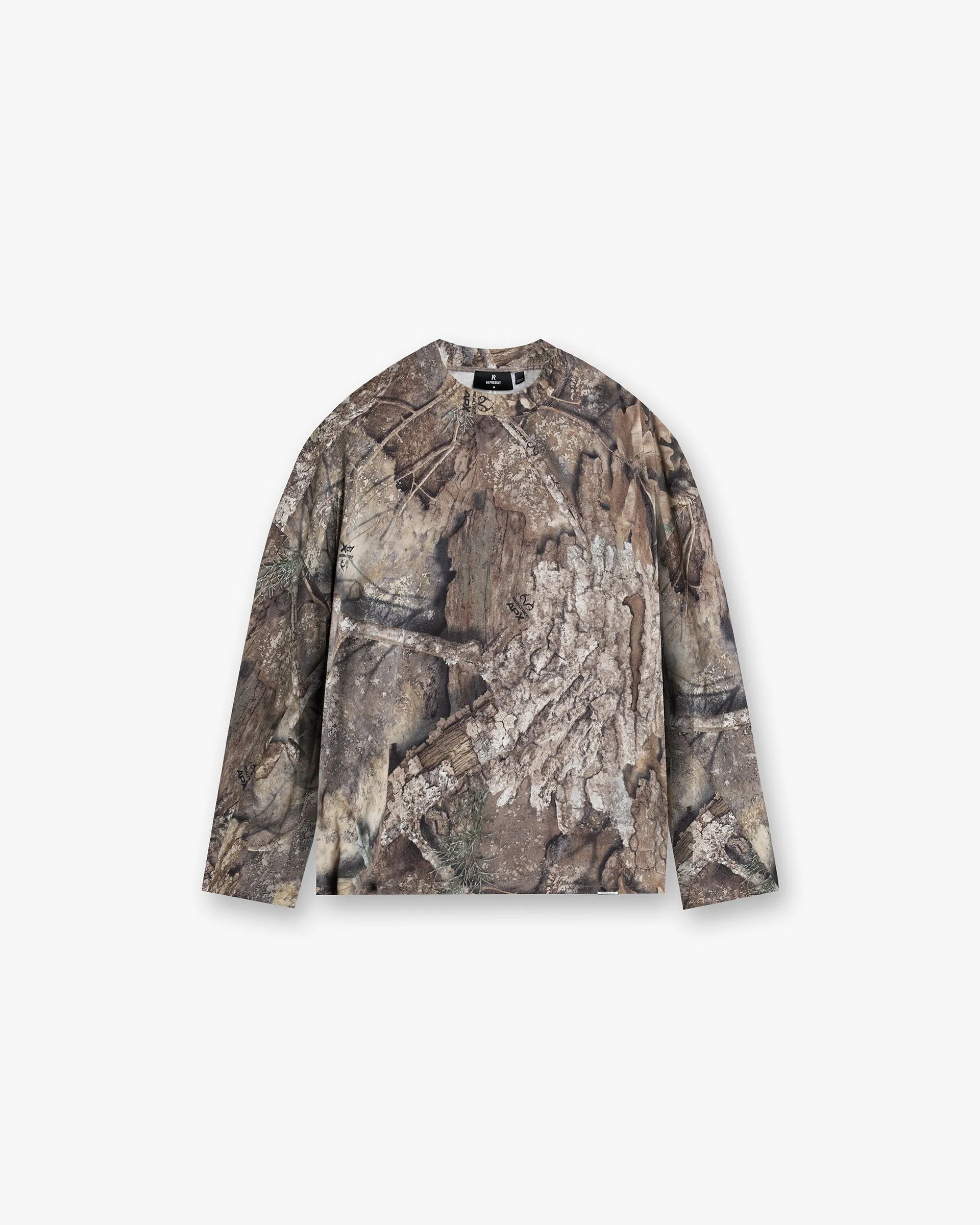 Realtree? Camo Long Sleeve T-Shirt - Camo Vibrant Prints Sleek Fit Wear