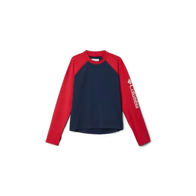 Youth Sandy Shores LS Sunguard Stretch Woven Material 3D Spacer Fabric