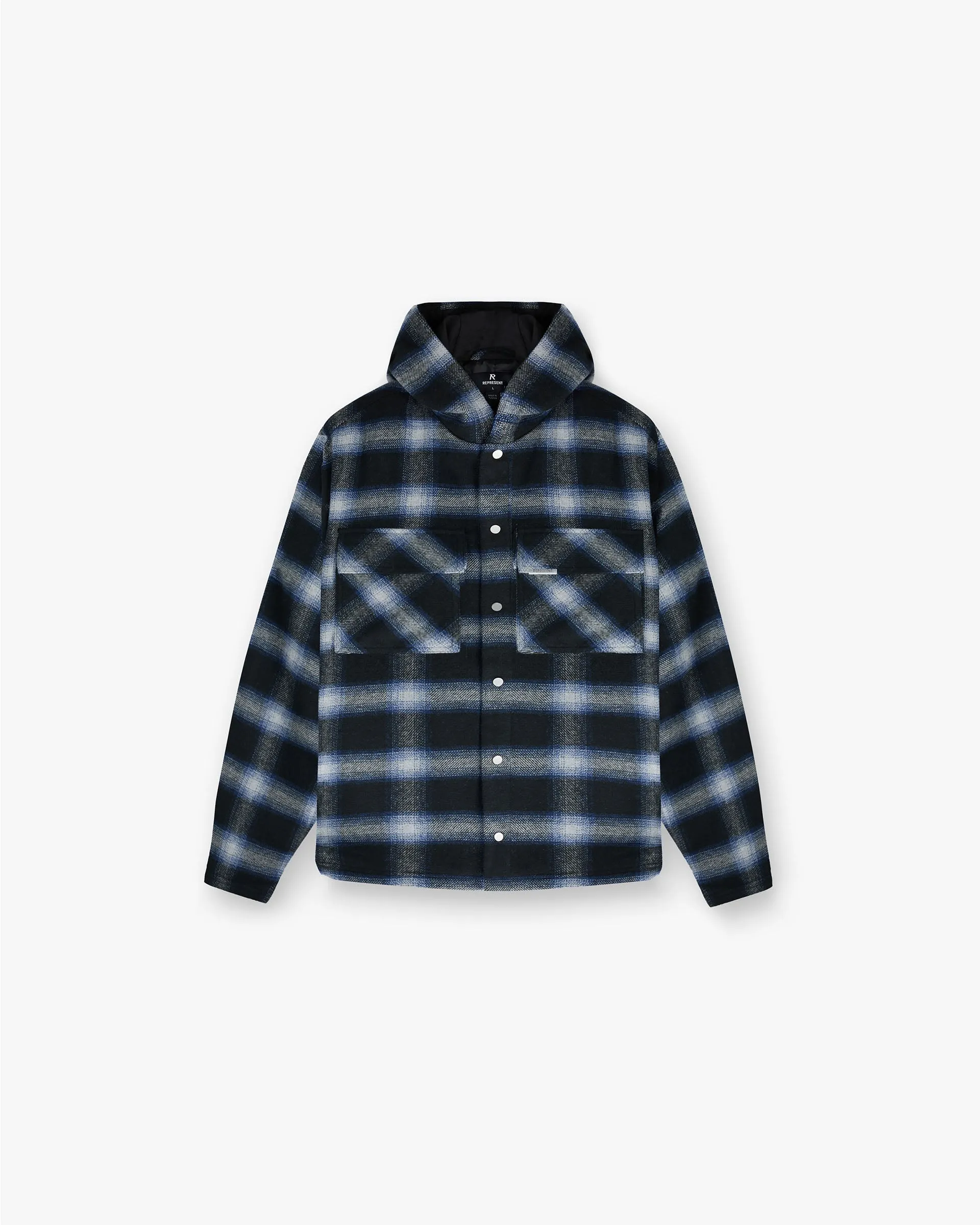 Hooded Overshirt - Midnight Navy Sporty Appeal