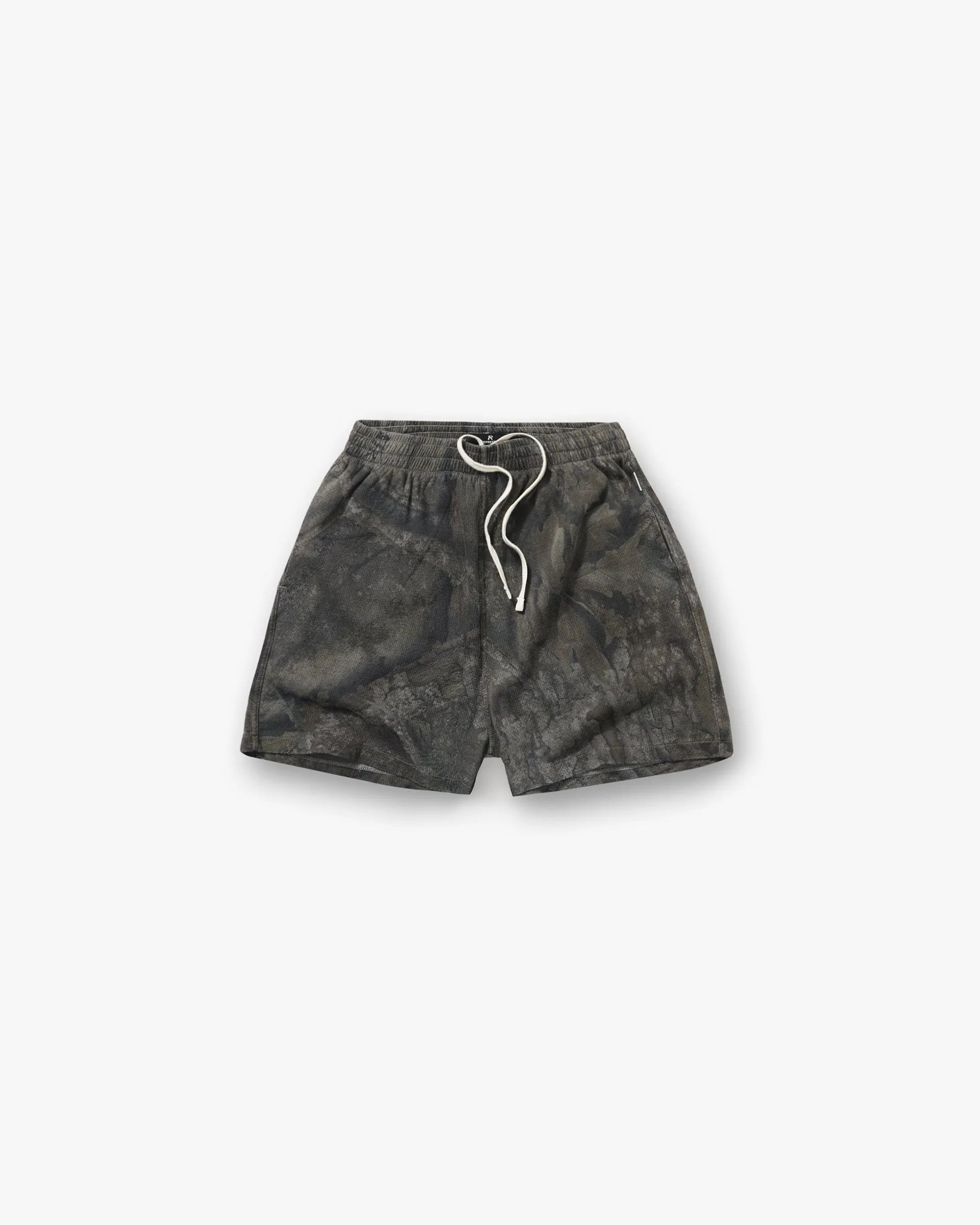 cardigan Initial Overdye Realtree? Camo Mesh Shorts - Overdyed Black
