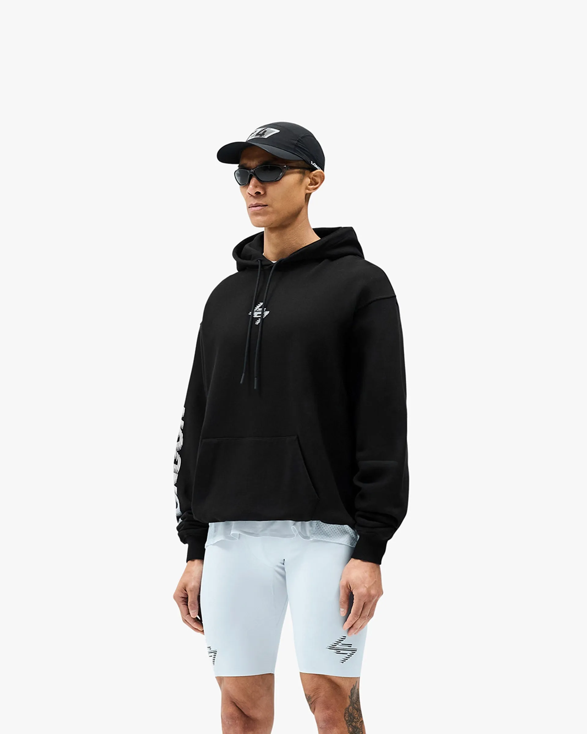 Daily Minimal 247?London Hoodie - Black