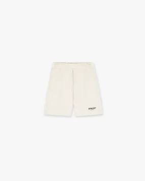 Represent Owners Club Shorts - Flat White Performance Comfort Non Binding Waistline