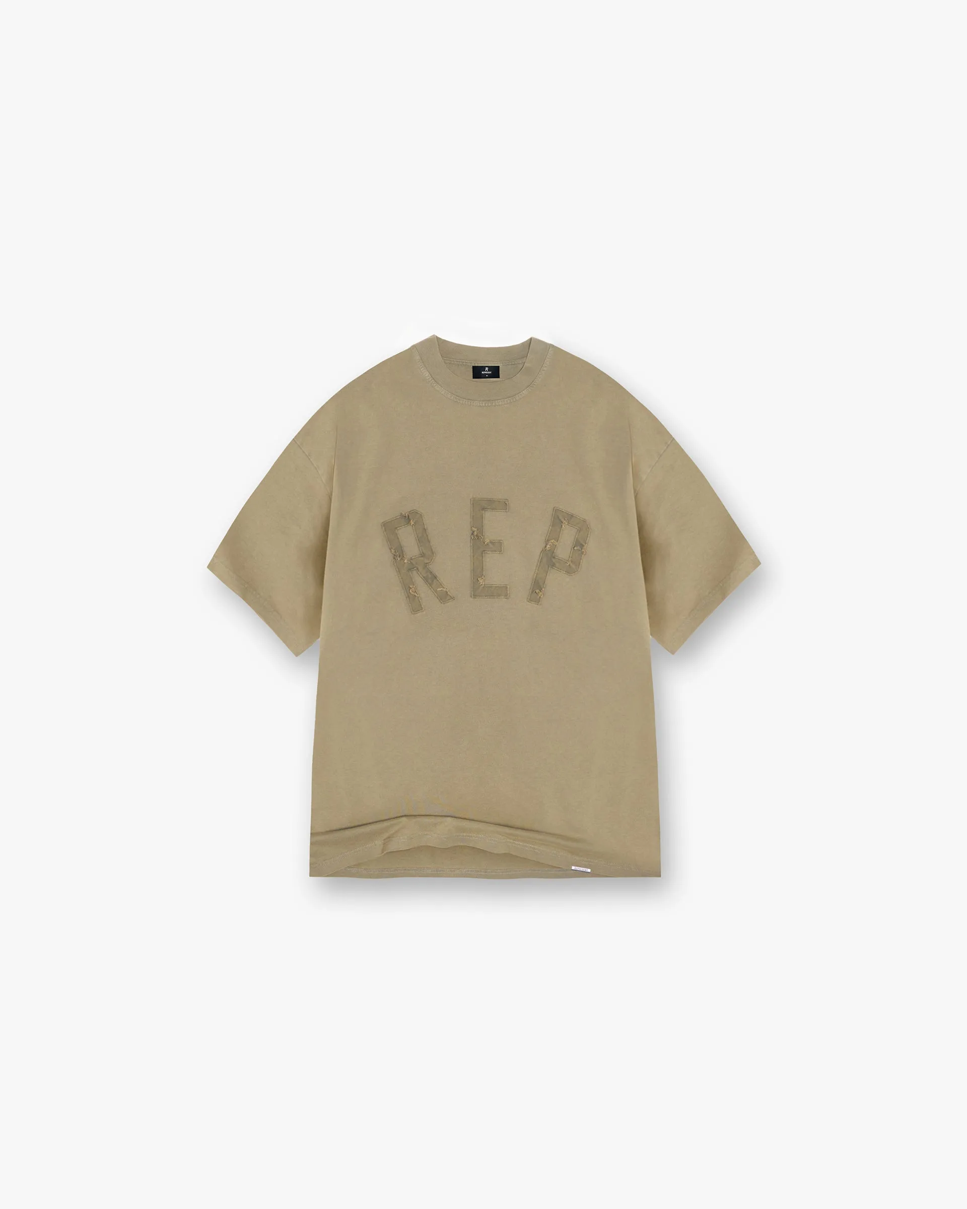 Rep Applique T-Shirt - Fawn Comfort Stretch Fit
