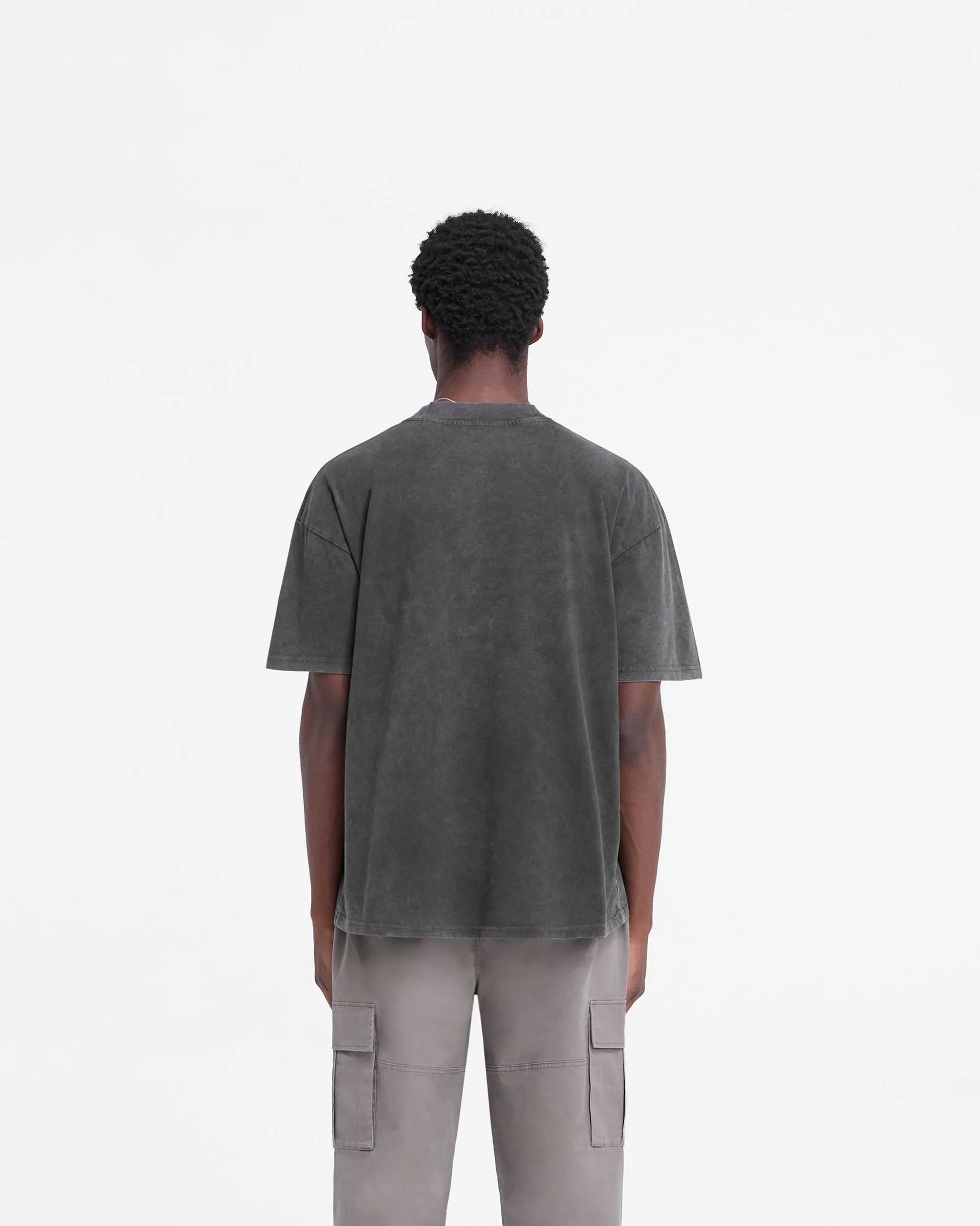 Rep Applique T-Shirt - Vintage Black Sleeveless Everyday Trend