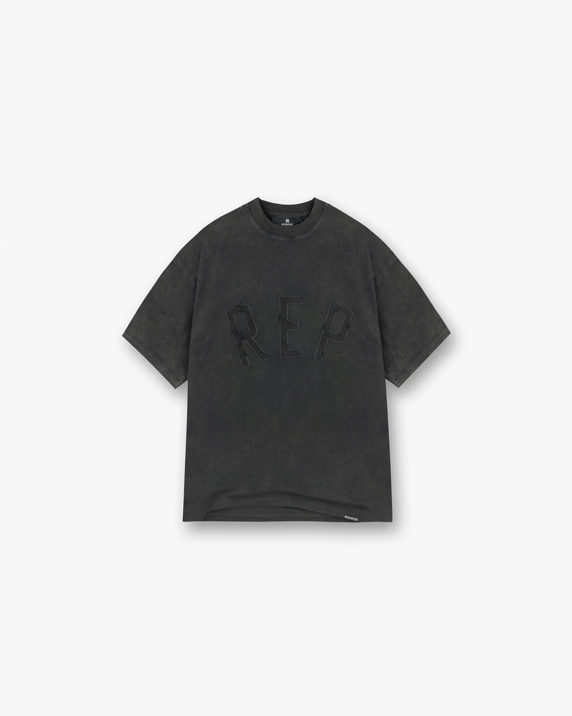 Seasonal Comfort Rep Applique T-Shirt - Vintage Black