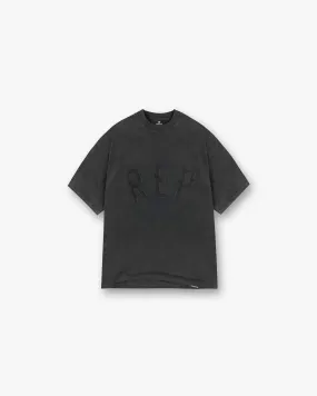 Seasonal Comfort Rep Applique T-Shirt - Vintage Black