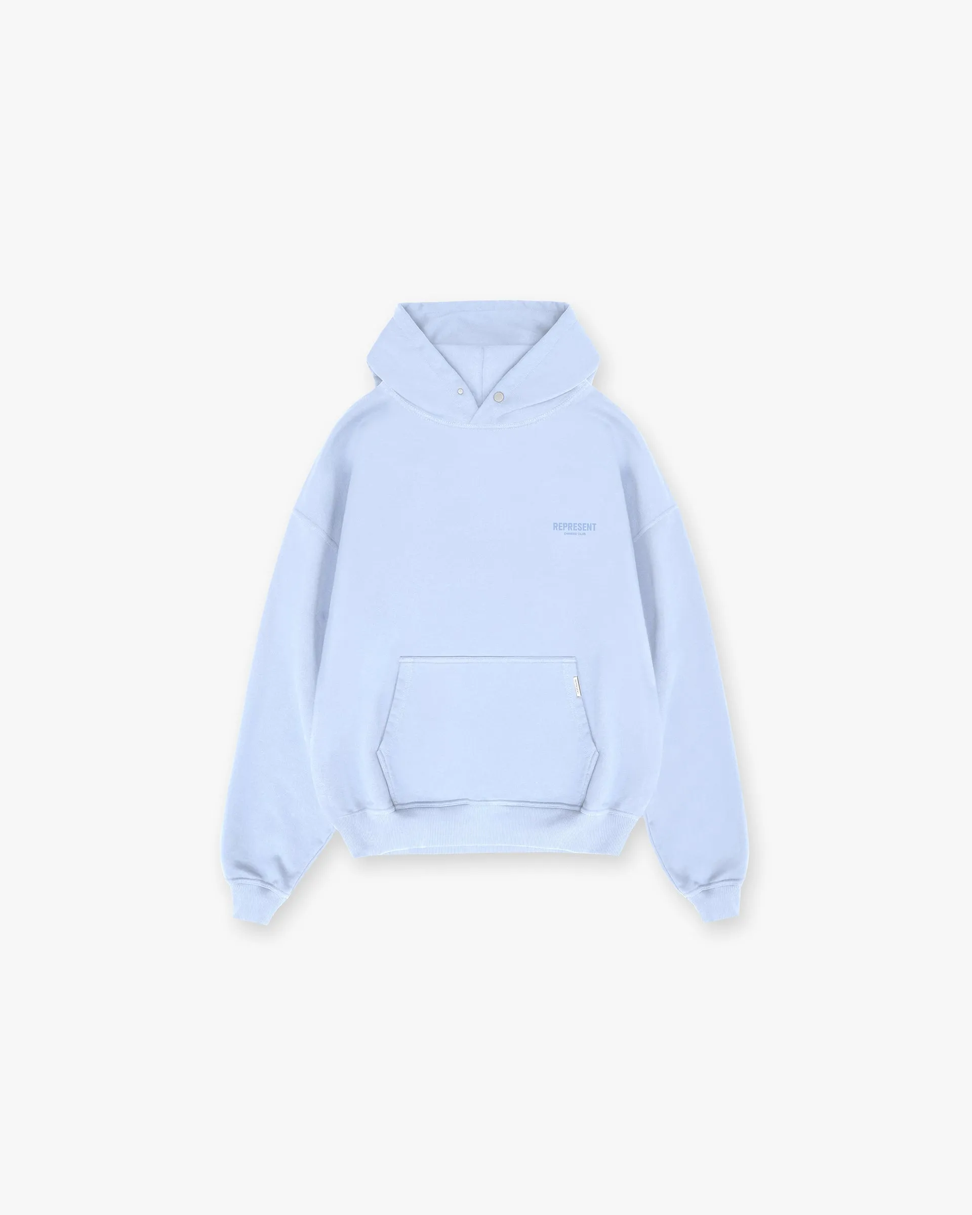 Minimal Comfort Effortless Fashion Represent Owners Club Hoodie - Vista Blue