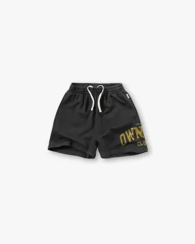 Represent Owners Club Shorts - Faded Black Fashion Accessory Minimal Waist