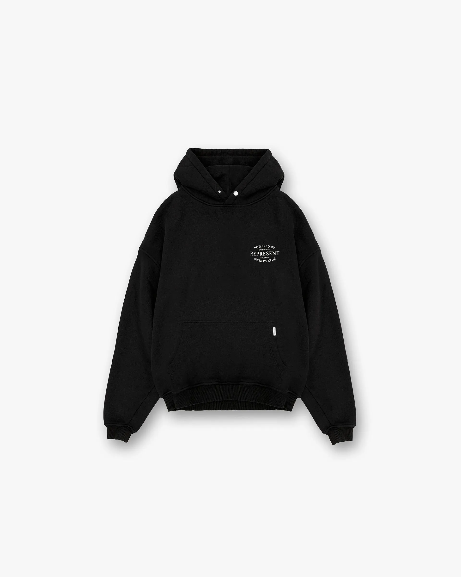 Urban Hoodie Represent Owners Club Stamp Hoodie - Jet Black