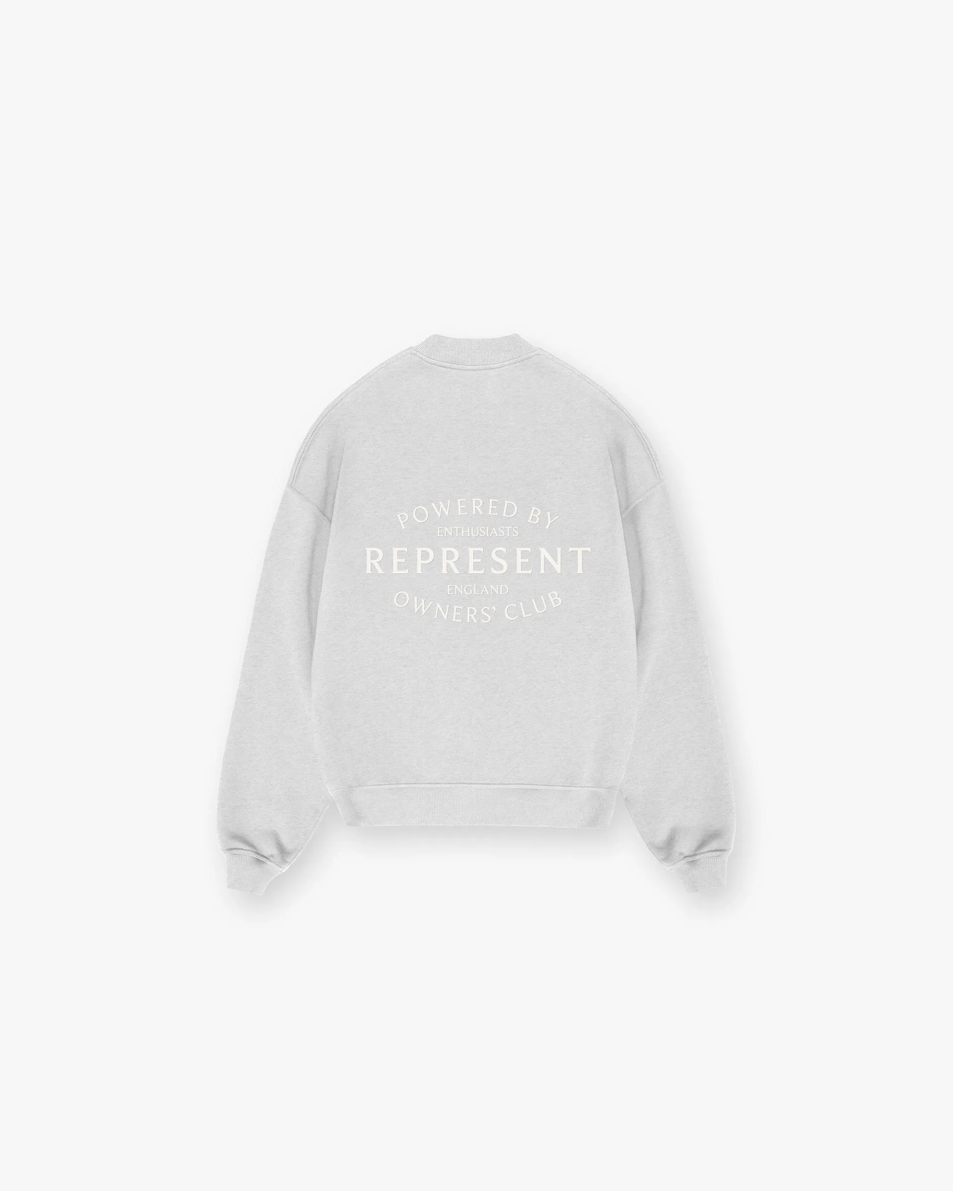 Represent Owners Club Stamp Sweater - Ash Grey product skiing suitable agility