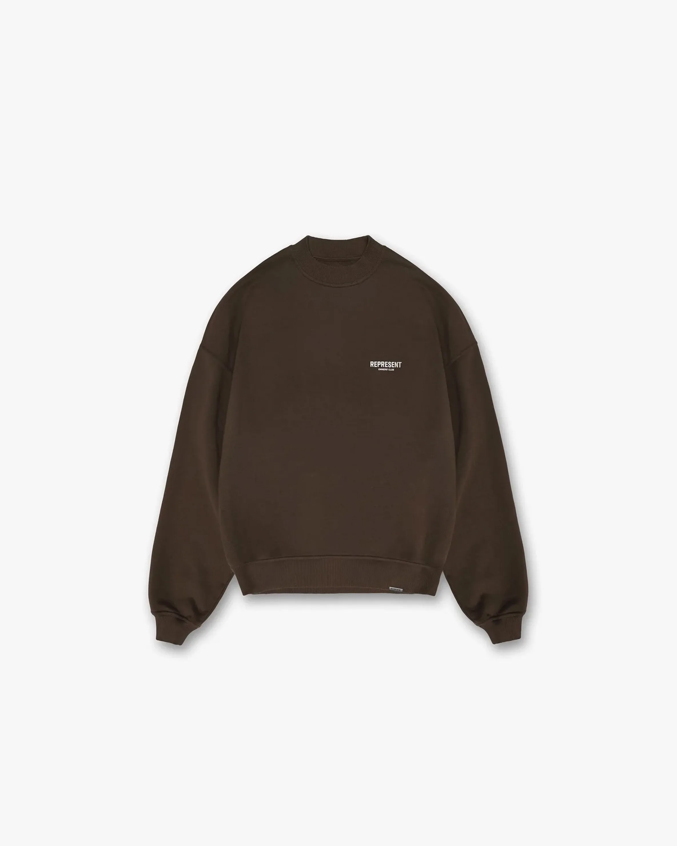 Represent Owners Club Sweater - Brown Comfortable Water-Repellent Finish