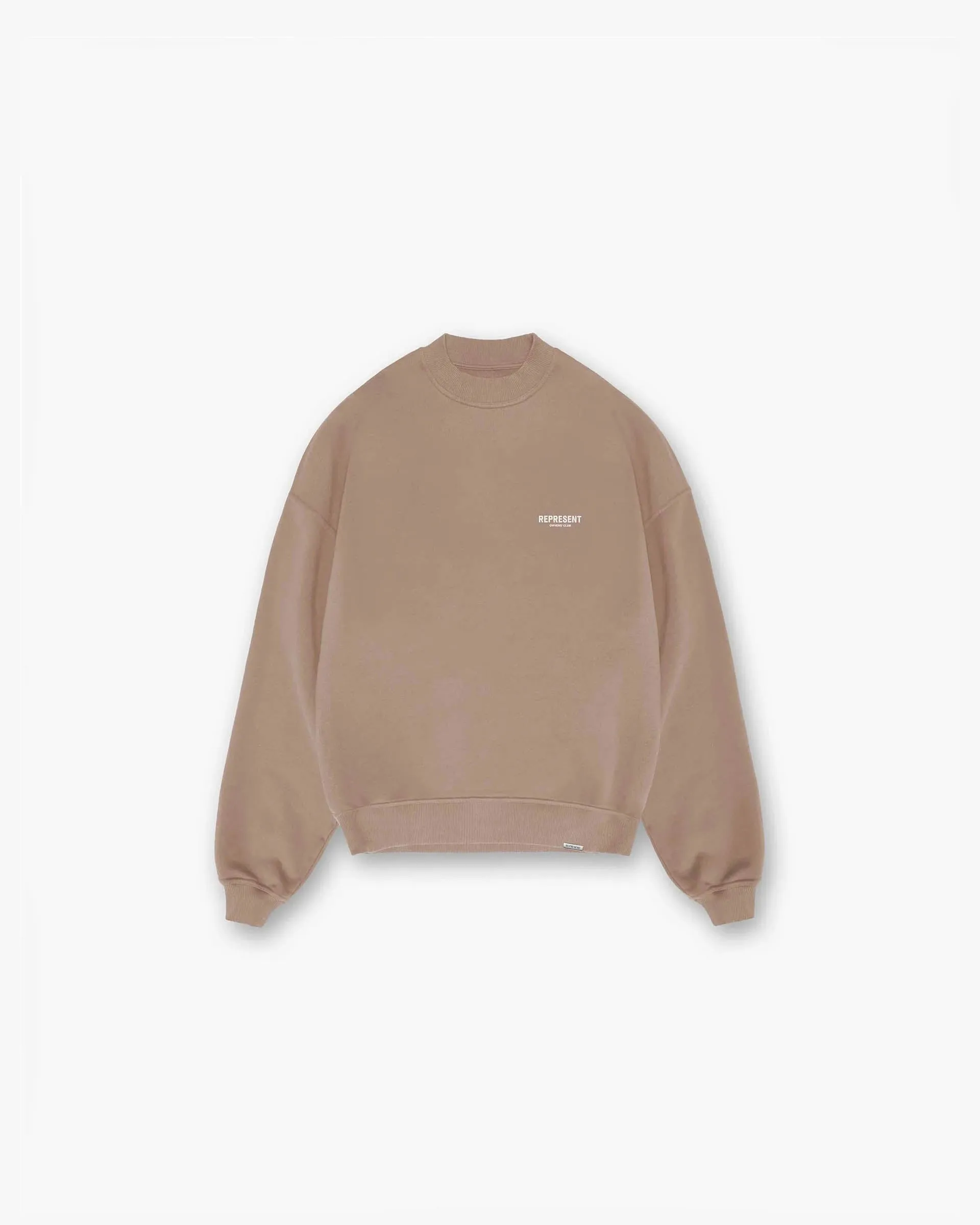 Represent Owners Club Sweater - Stucco Comfy Basics