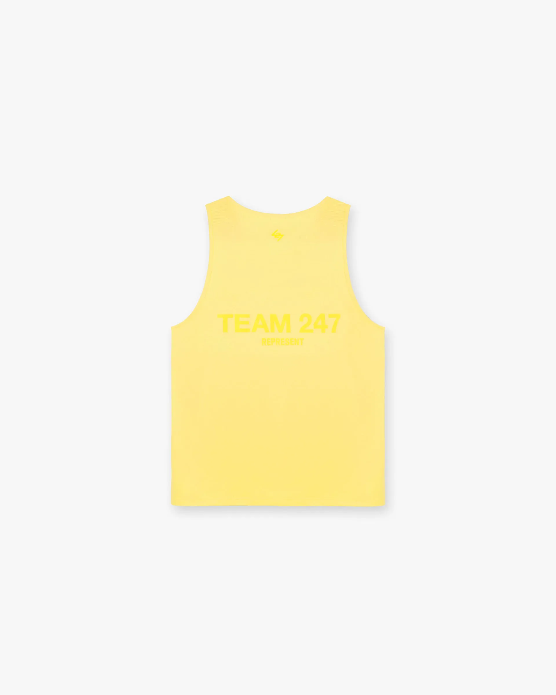 Seam Free Shoulders Team 247 Run Vest - Lemon