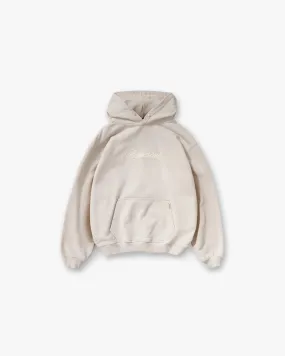 Script Logo Hoodie - Concrete City Staple Weekend Minimal