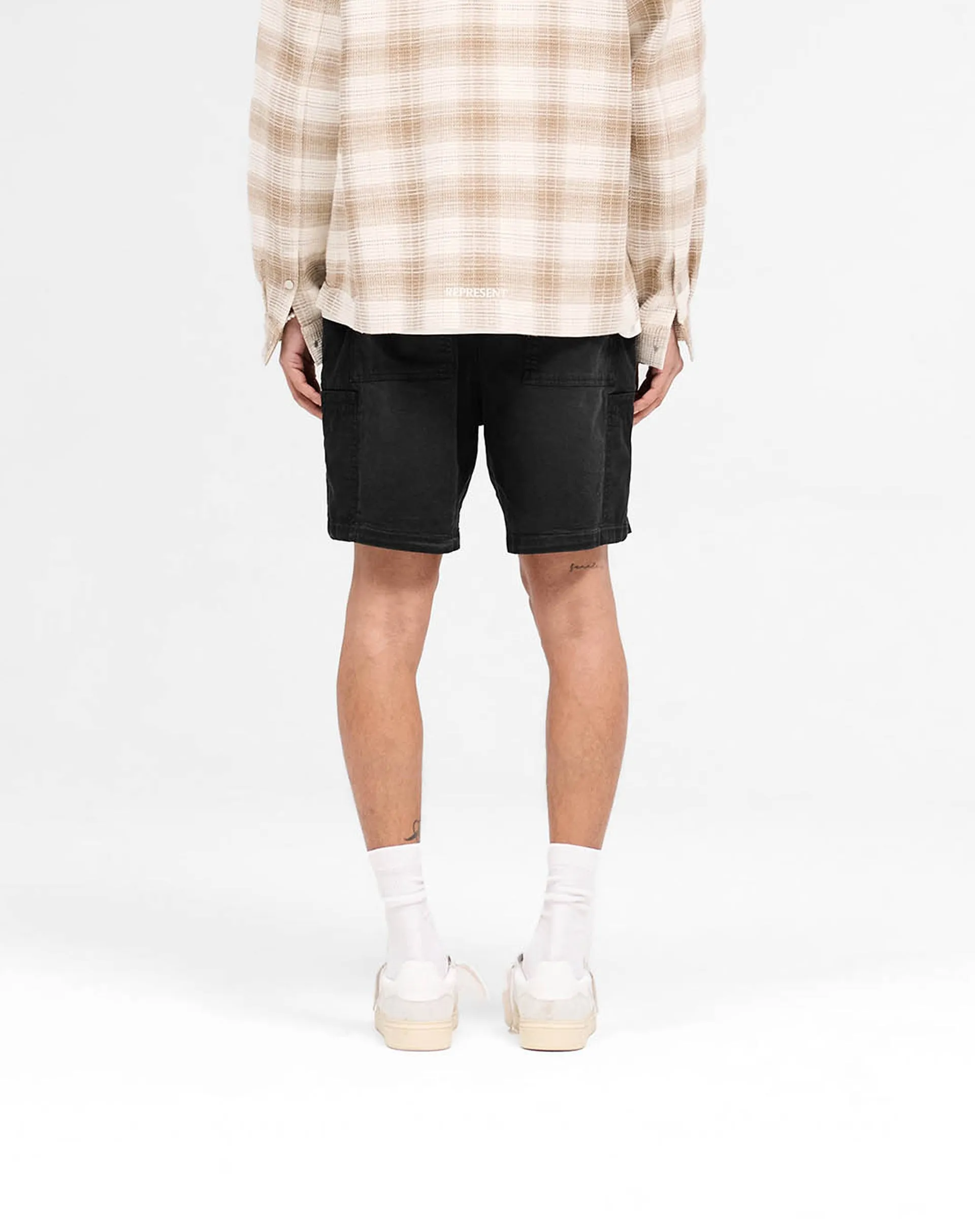 Active Performance Season Cargo Short - Jet Black