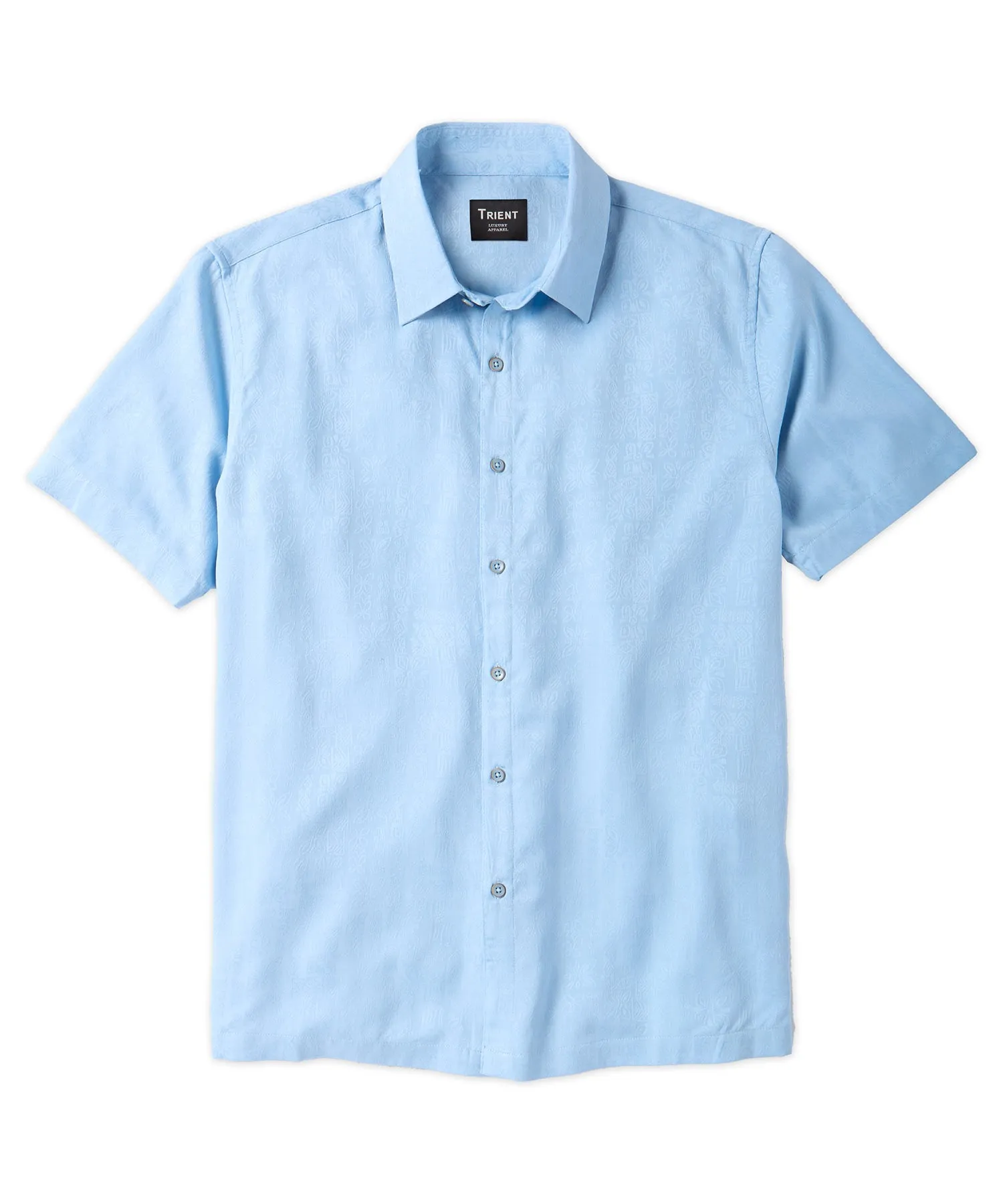 Workwear Essential Silk Jacquard Sport Shirt