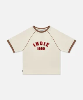 No-Shrink Fabric Regular Fit The Advantage Tee - Stone Combo