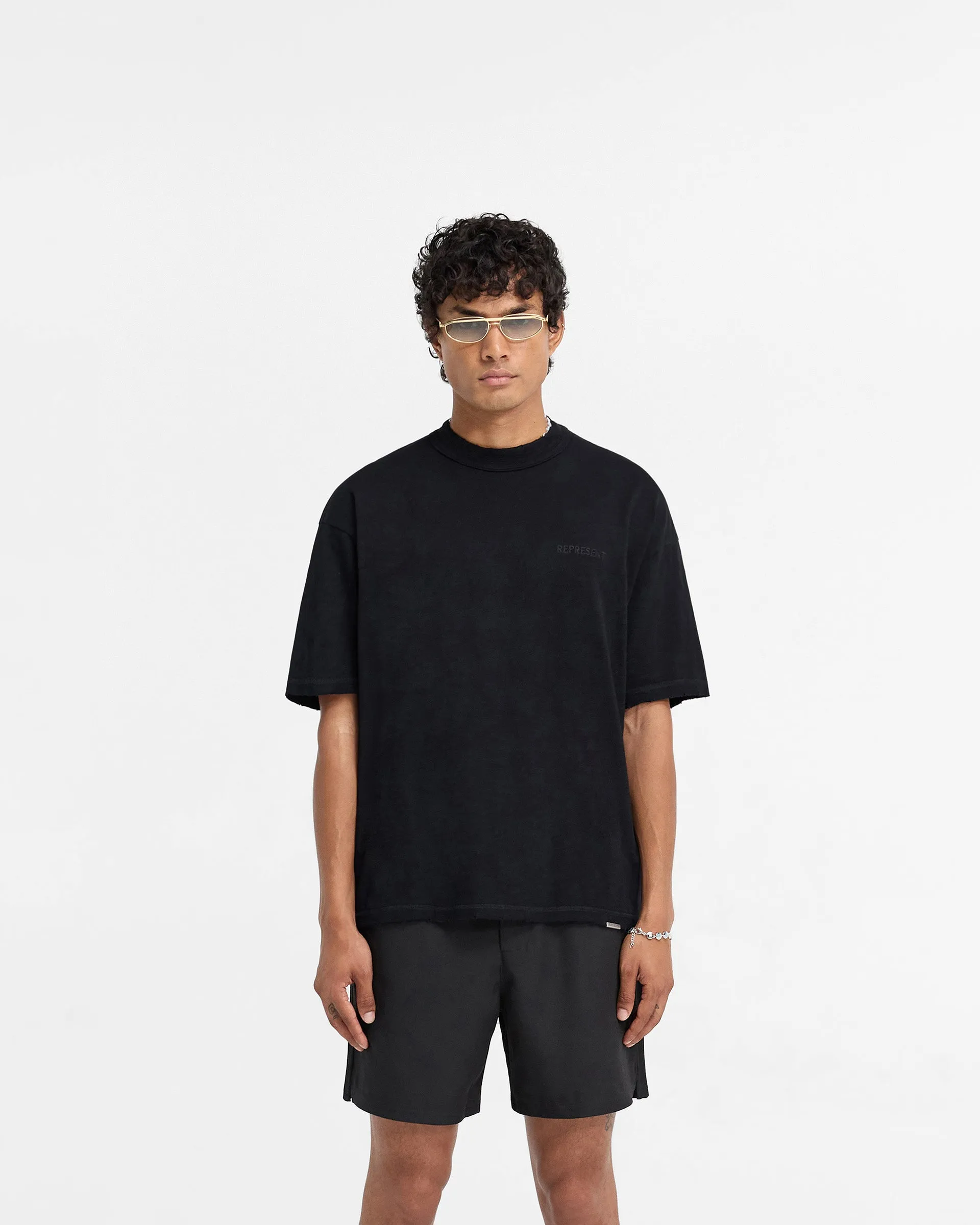 Slub T-Shirt - Jet Black Cozy Apparel
