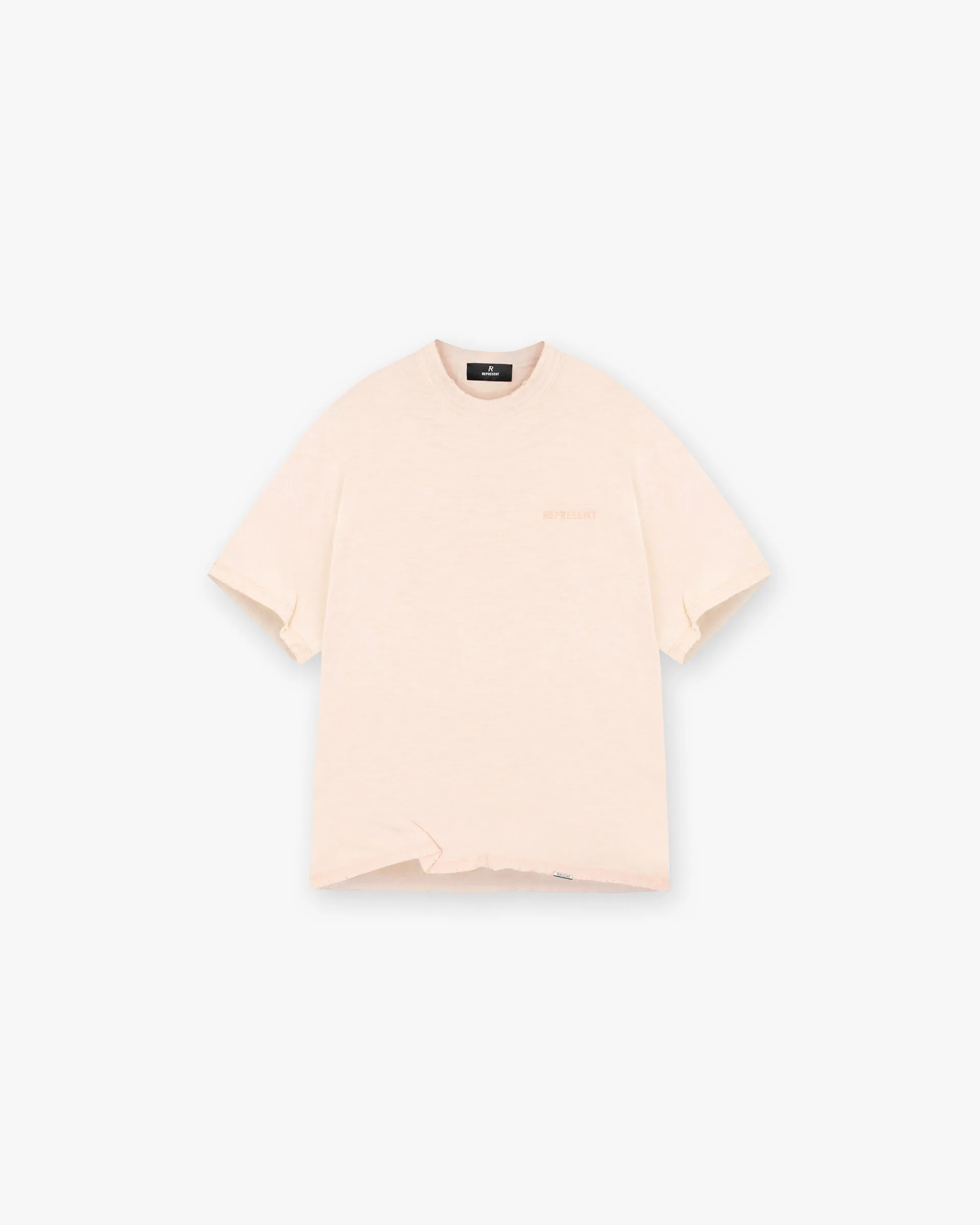 hypoallergenic material Slub T-Shirt - Washed Coral
