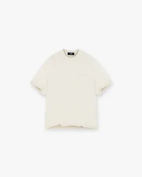 Slub T-Shirt - White Sand Effortless Comfort Wear