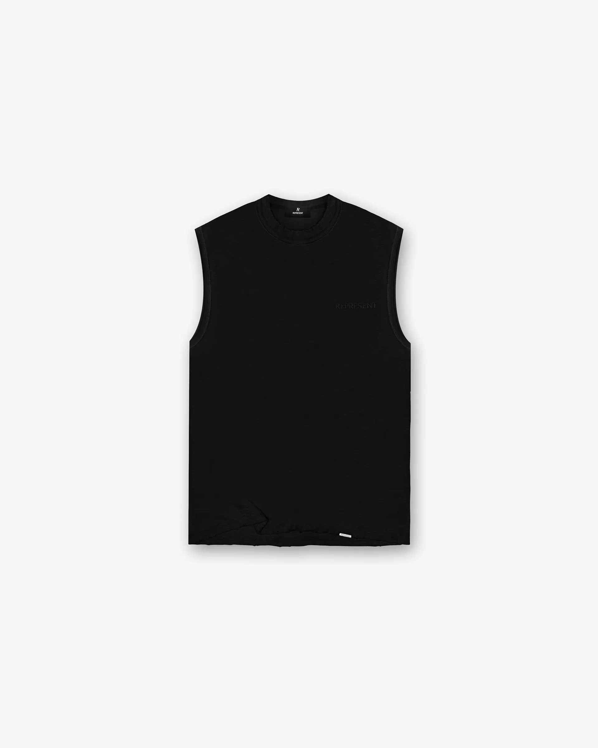Everyday Essential Weekend Comfort Slub Tank - Jet Black