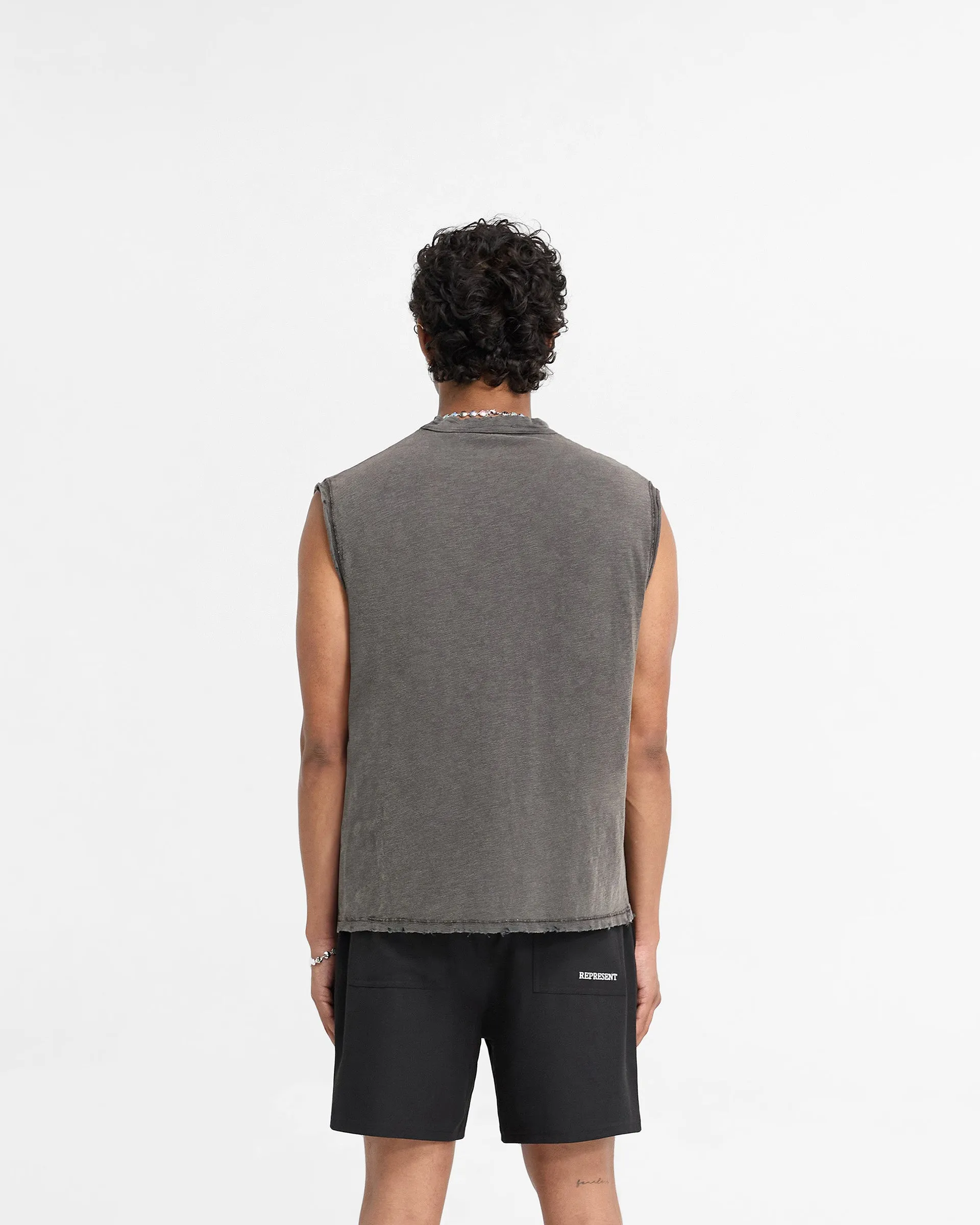 Slub Tank - Vintage Grey Cool and Relaxed