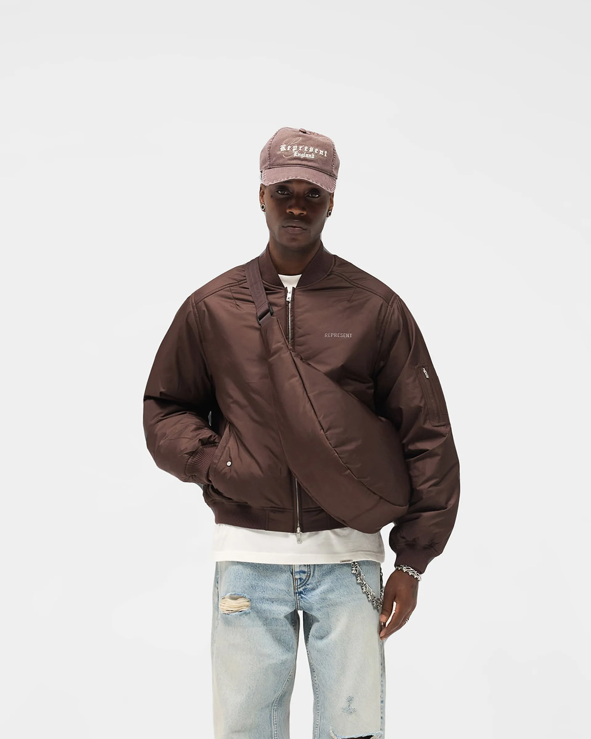 Simple Modern Piece Smart Bomber - Nero