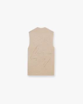 247 Contour Run Tank - Pebble easy to pair