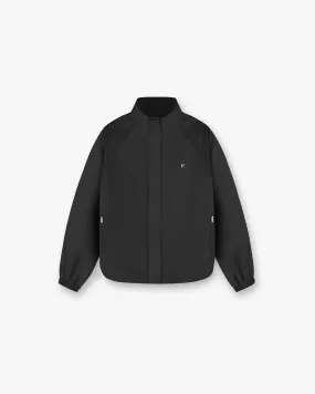 Holiday Trip Funnel Neck Jacket - Black