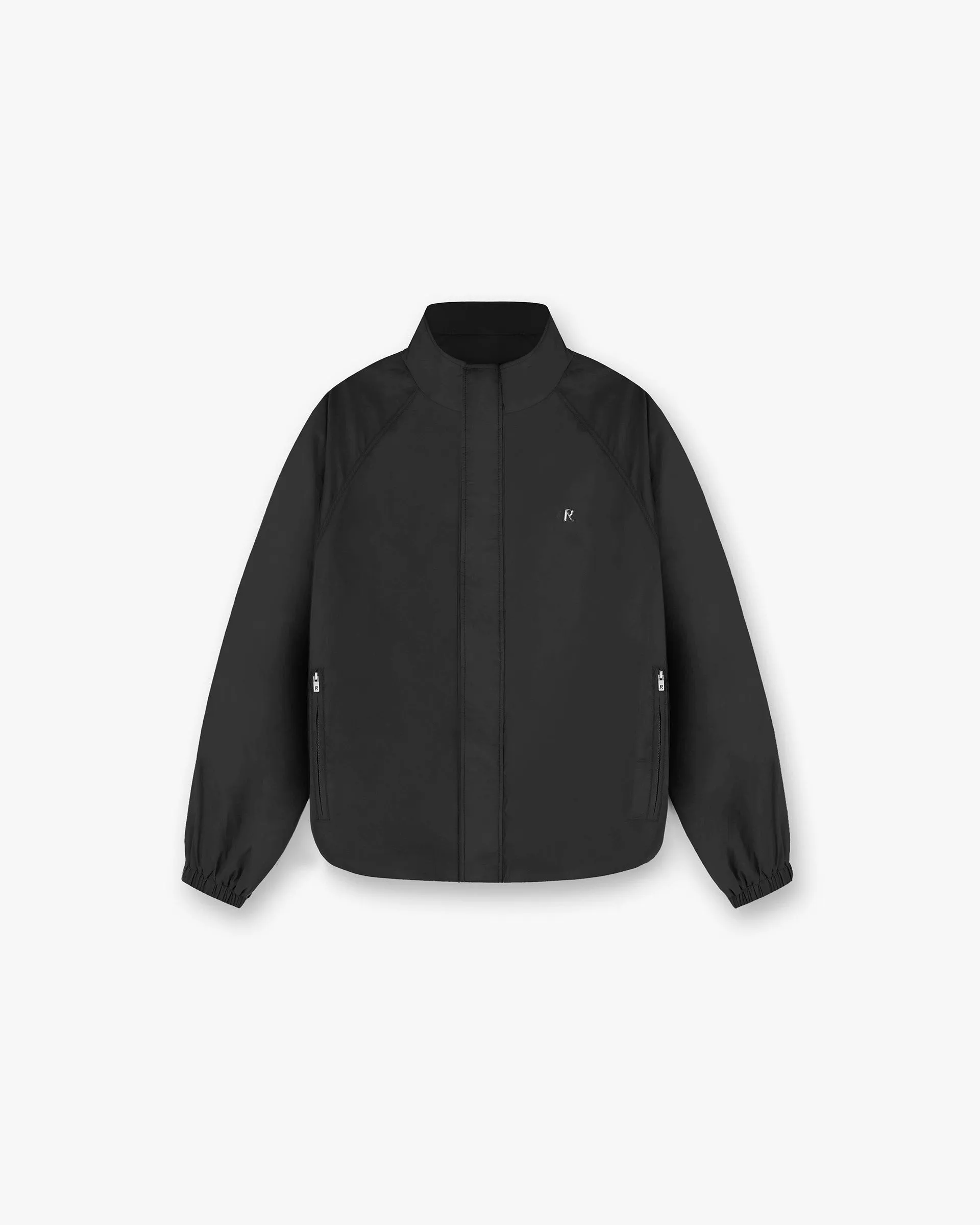 Holiday Trip Funnel Neck Jacket - Black