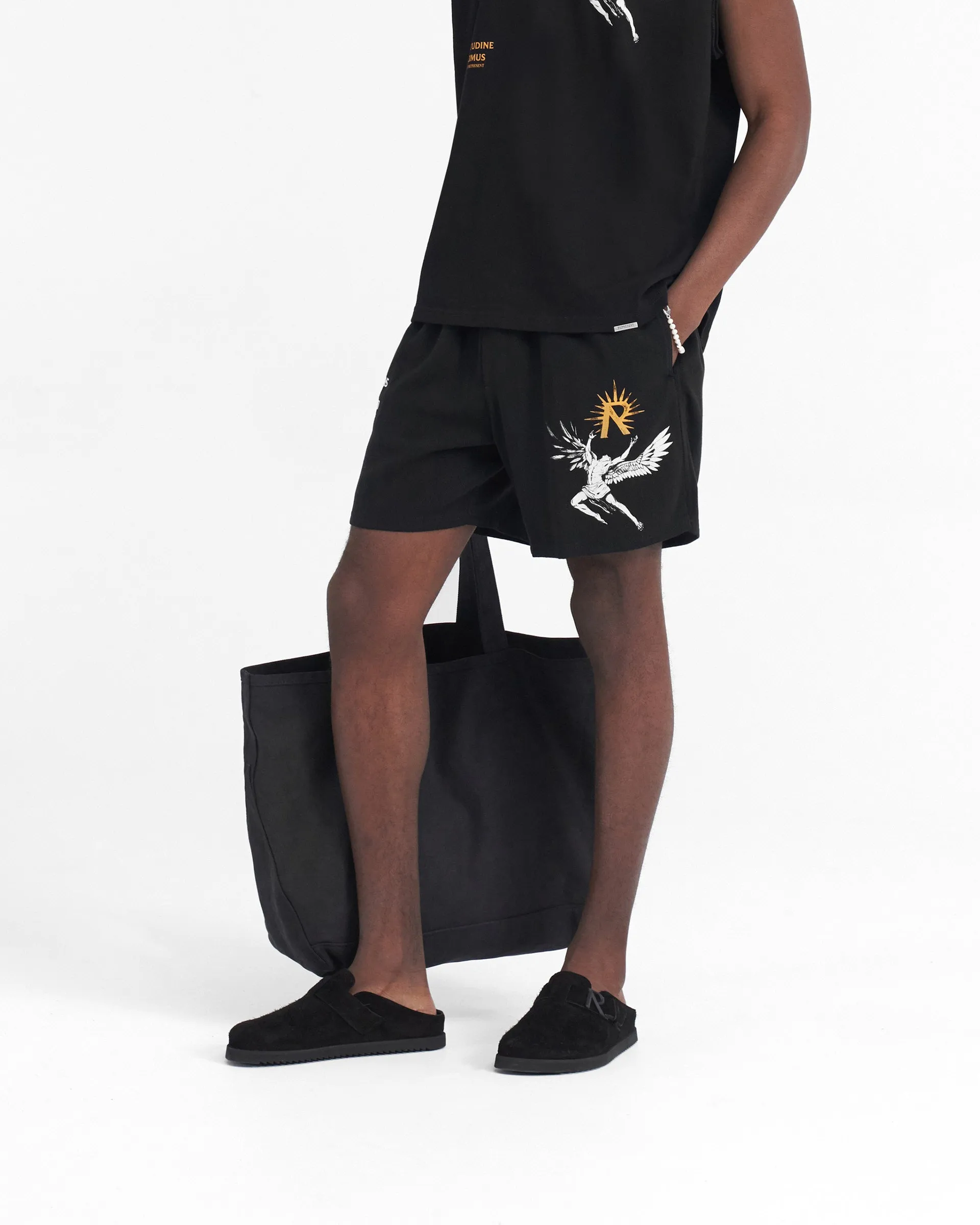 baseball uniform Icarus Short - Black