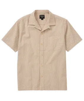 Winter Fashion Stretch Material Cabana Seersucker Shirt