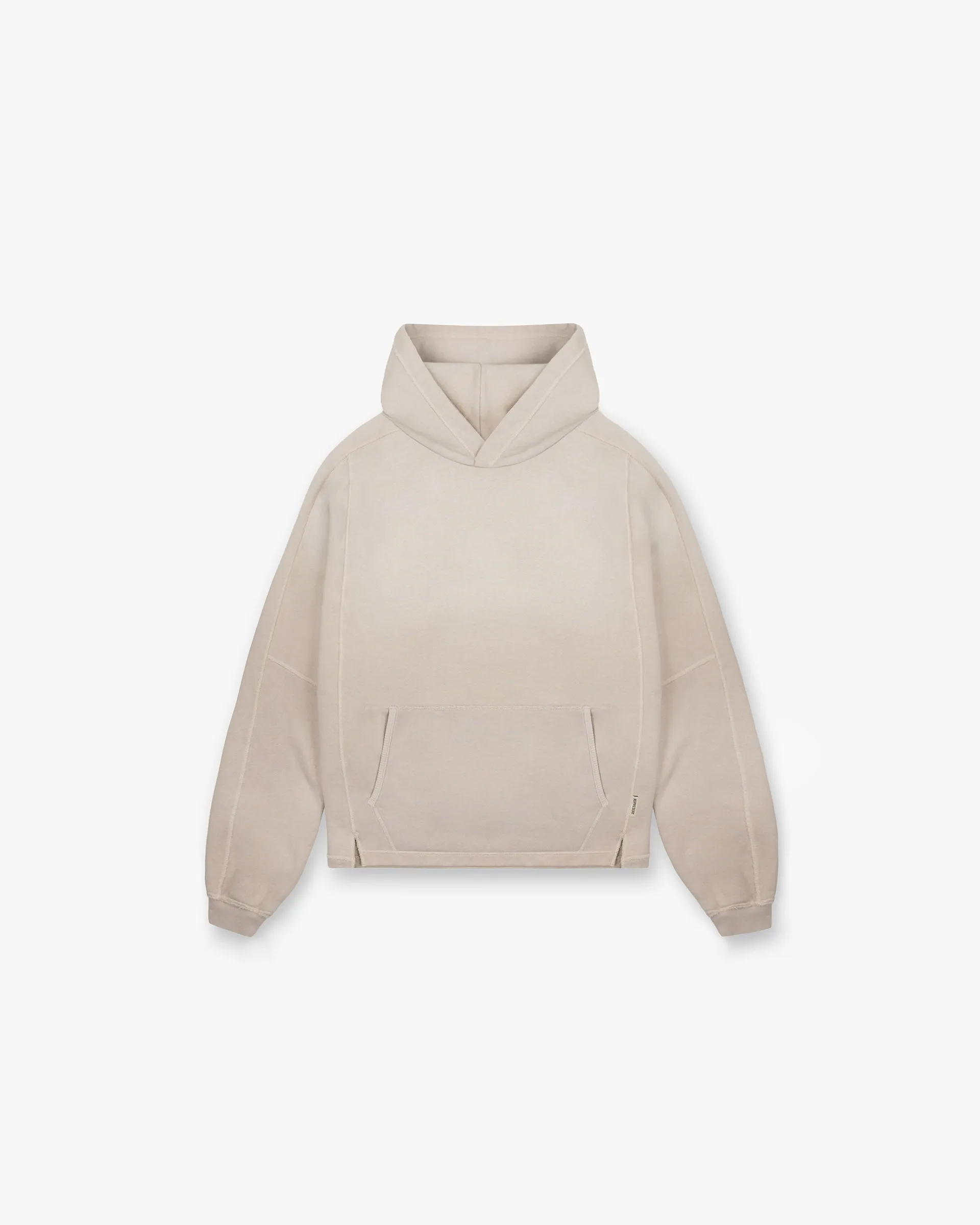 product comparison Stepped Hem Hoodie - Oat