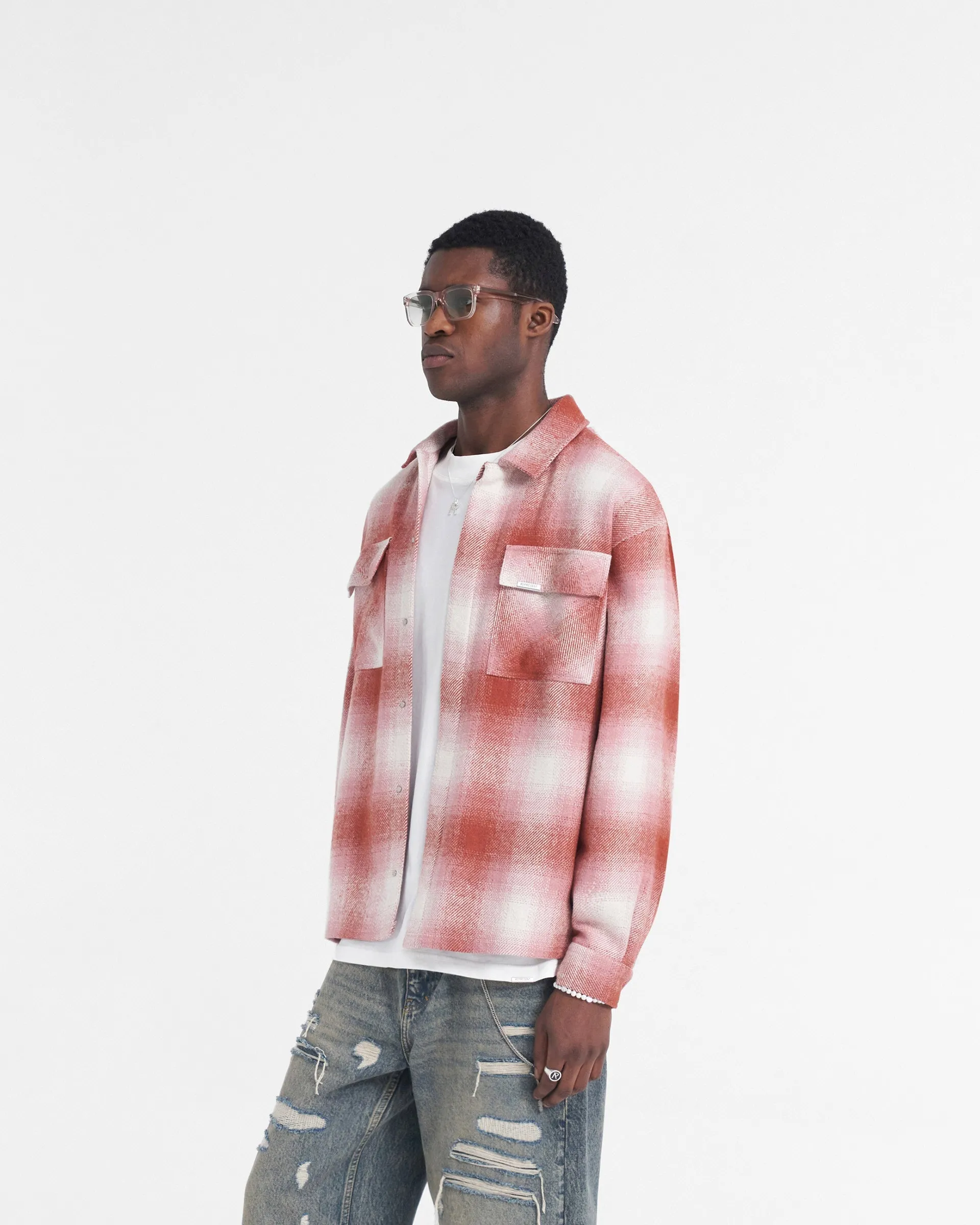 Spirits Of Summer Flannel Shirt - Sunrise Smart Design Tailored Silhouette