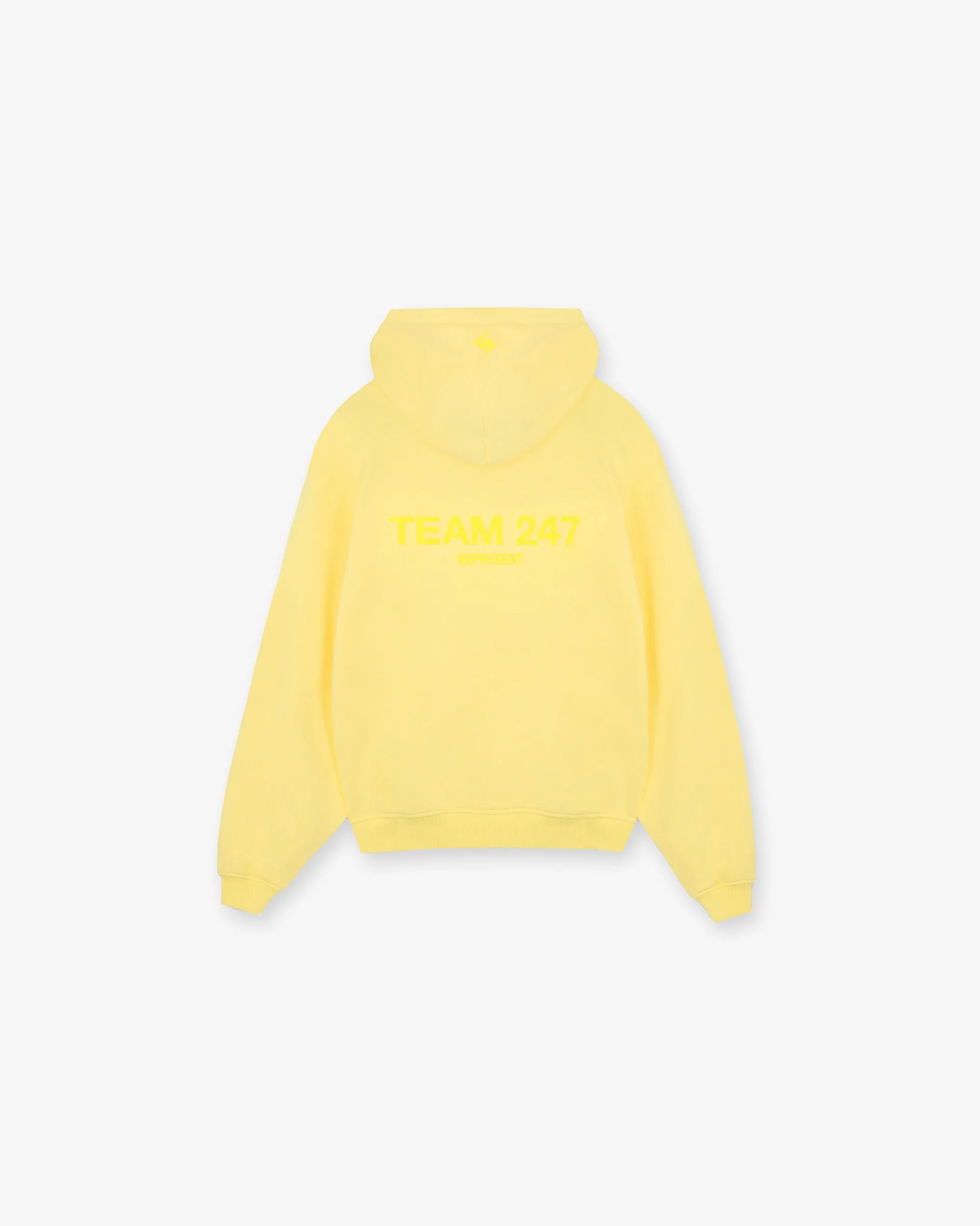 Team 247 Oversized Hoodie - Lemon Essential Active