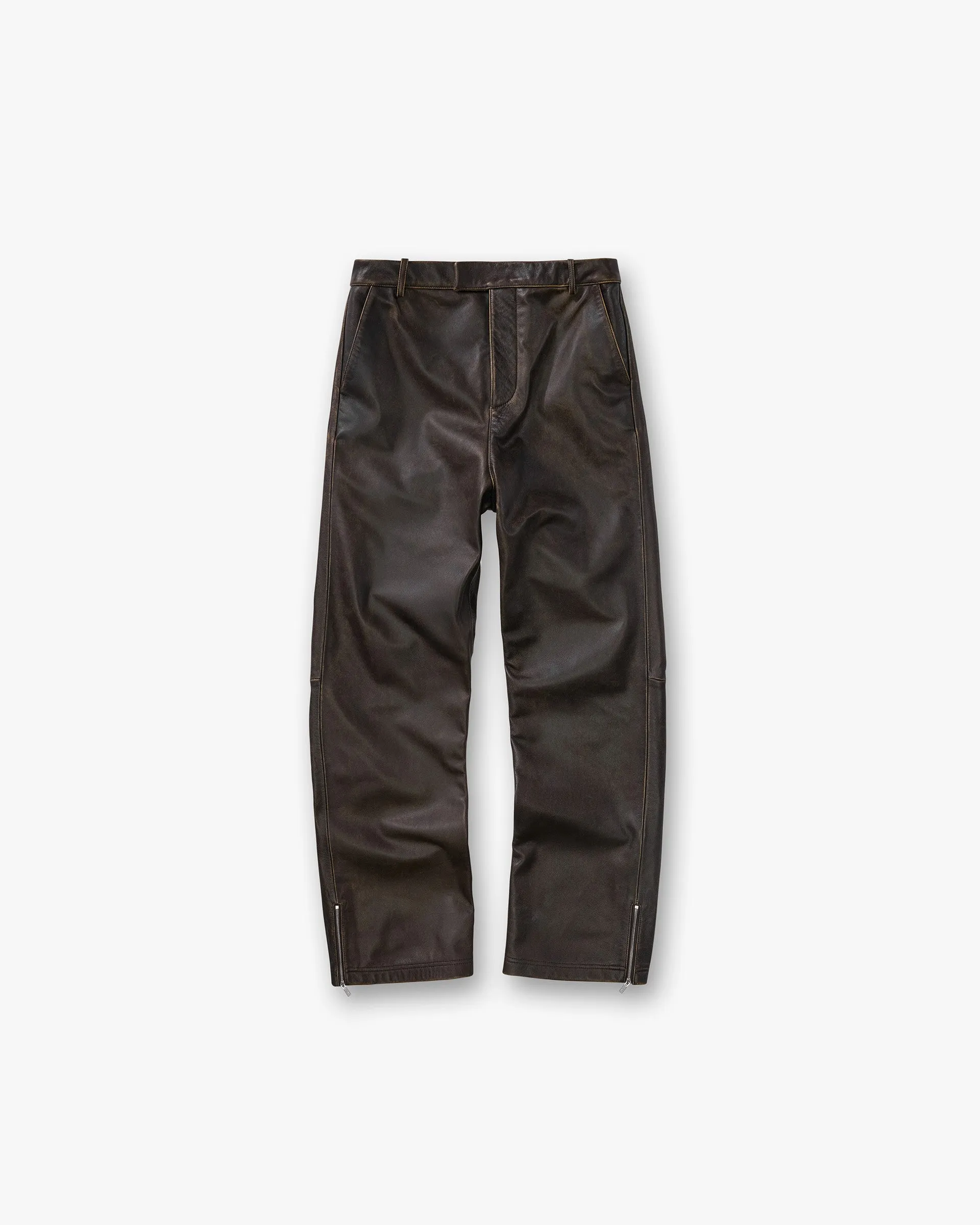 Sunfade Leather Pant - Nero Movement Ready