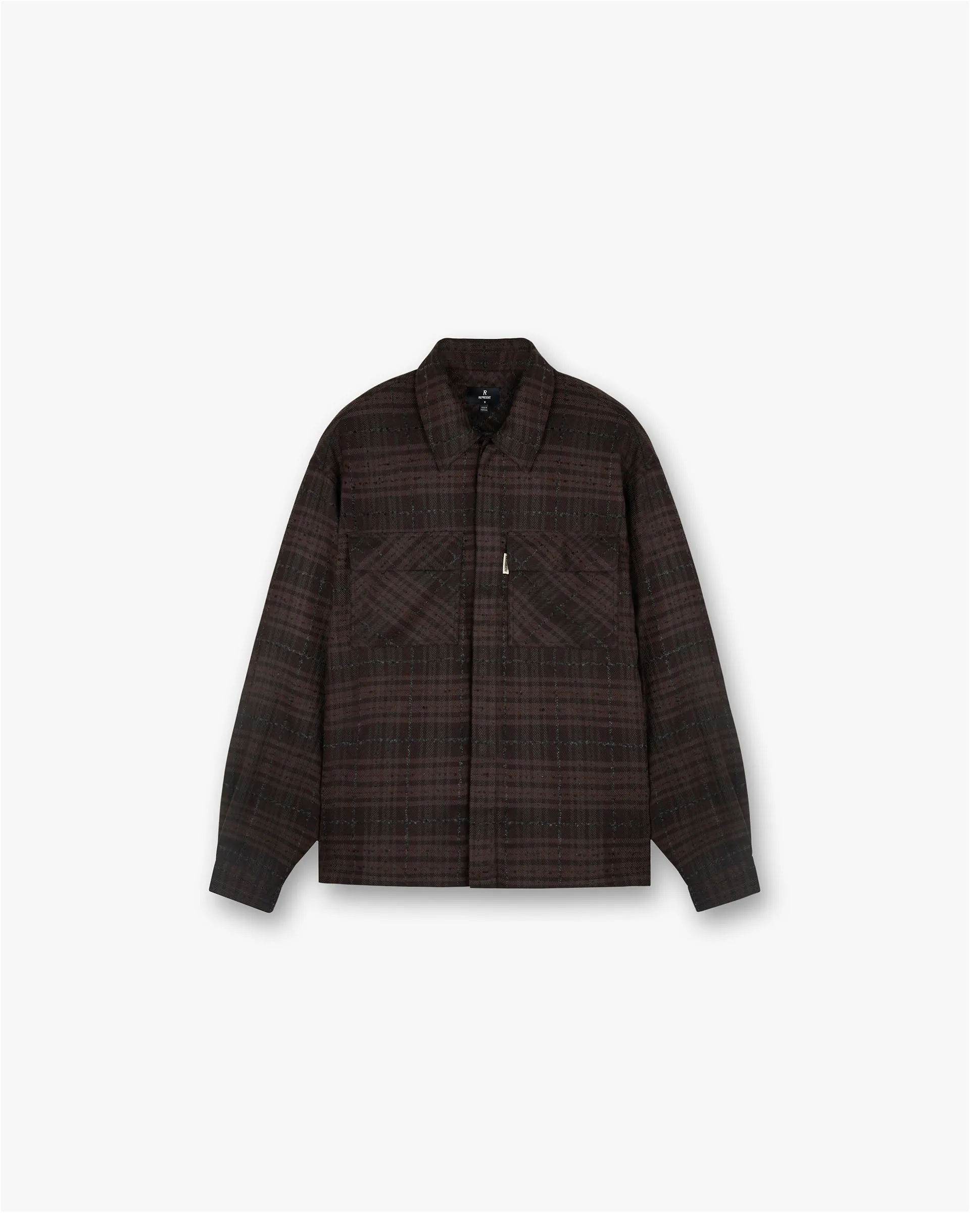 Rep Flannel Shirt - Coffee Fall Foliage