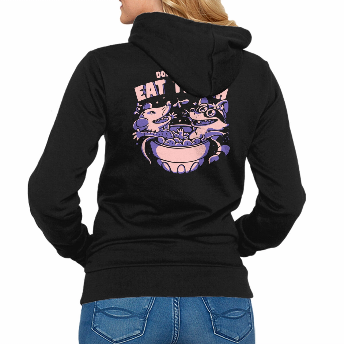 Don't Worry Eat Trash Chilly Weather Style Stylish Hoodie