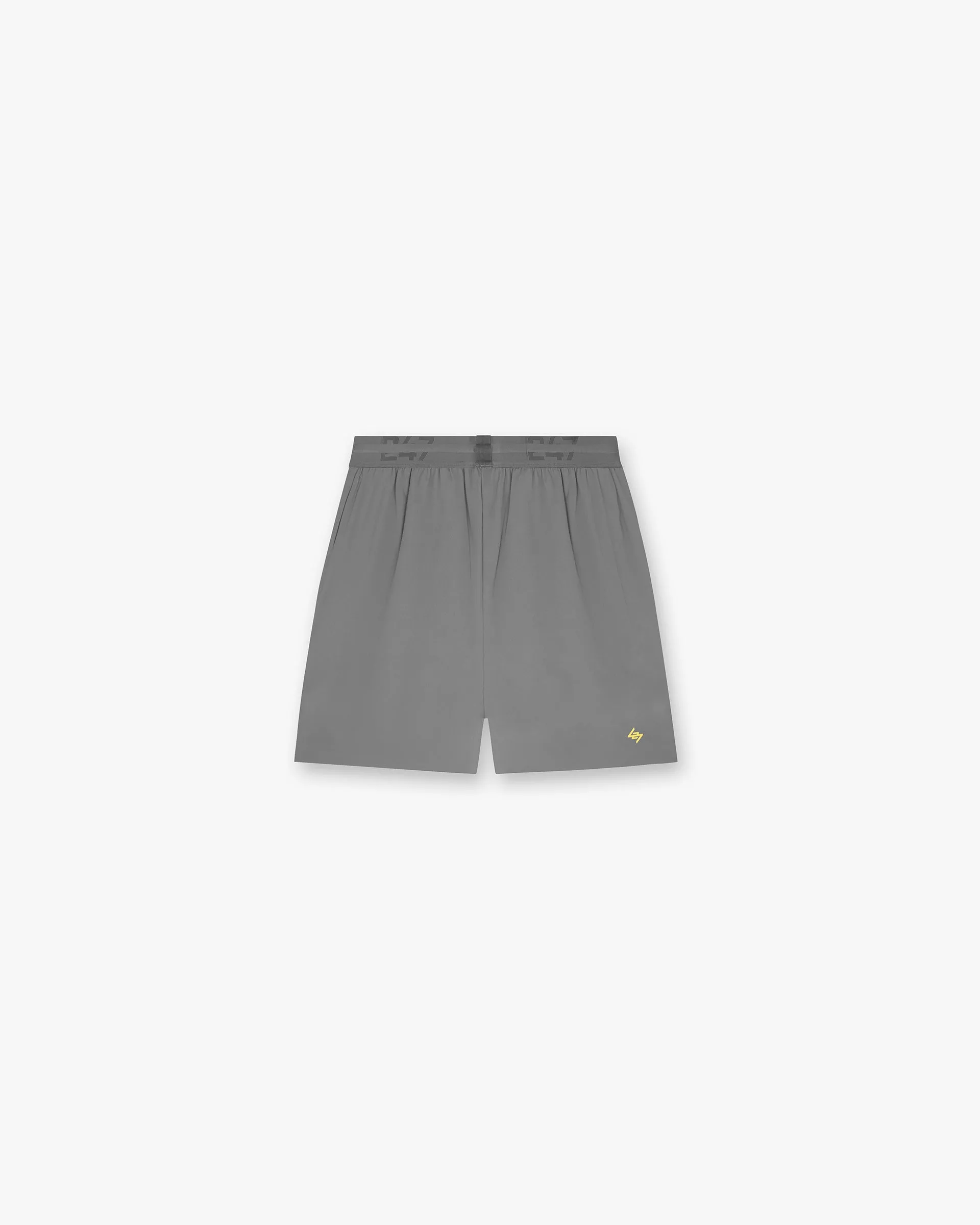 All Day Comfort Fit Four Way Stretch Team 247 Fused Shorts - Pewter Lemon