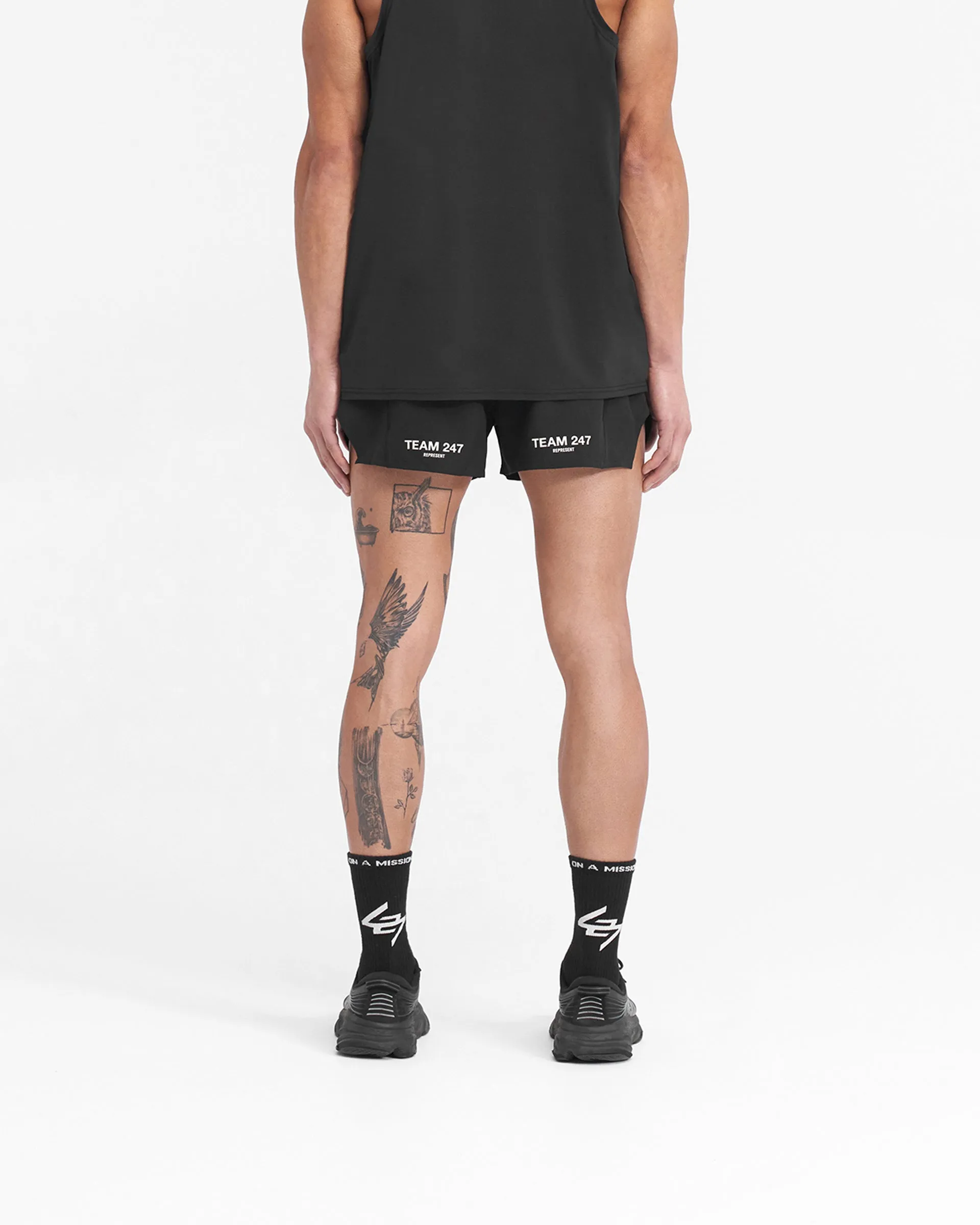 Travel Flex Team 247 Race Shorts - Jet Black