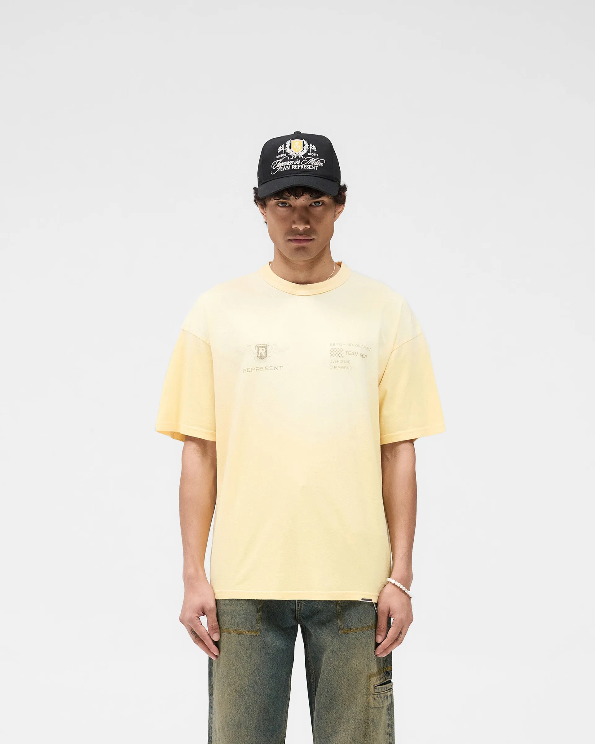 Team Rep T-Shirt - Light Yellow Streetwear attitude