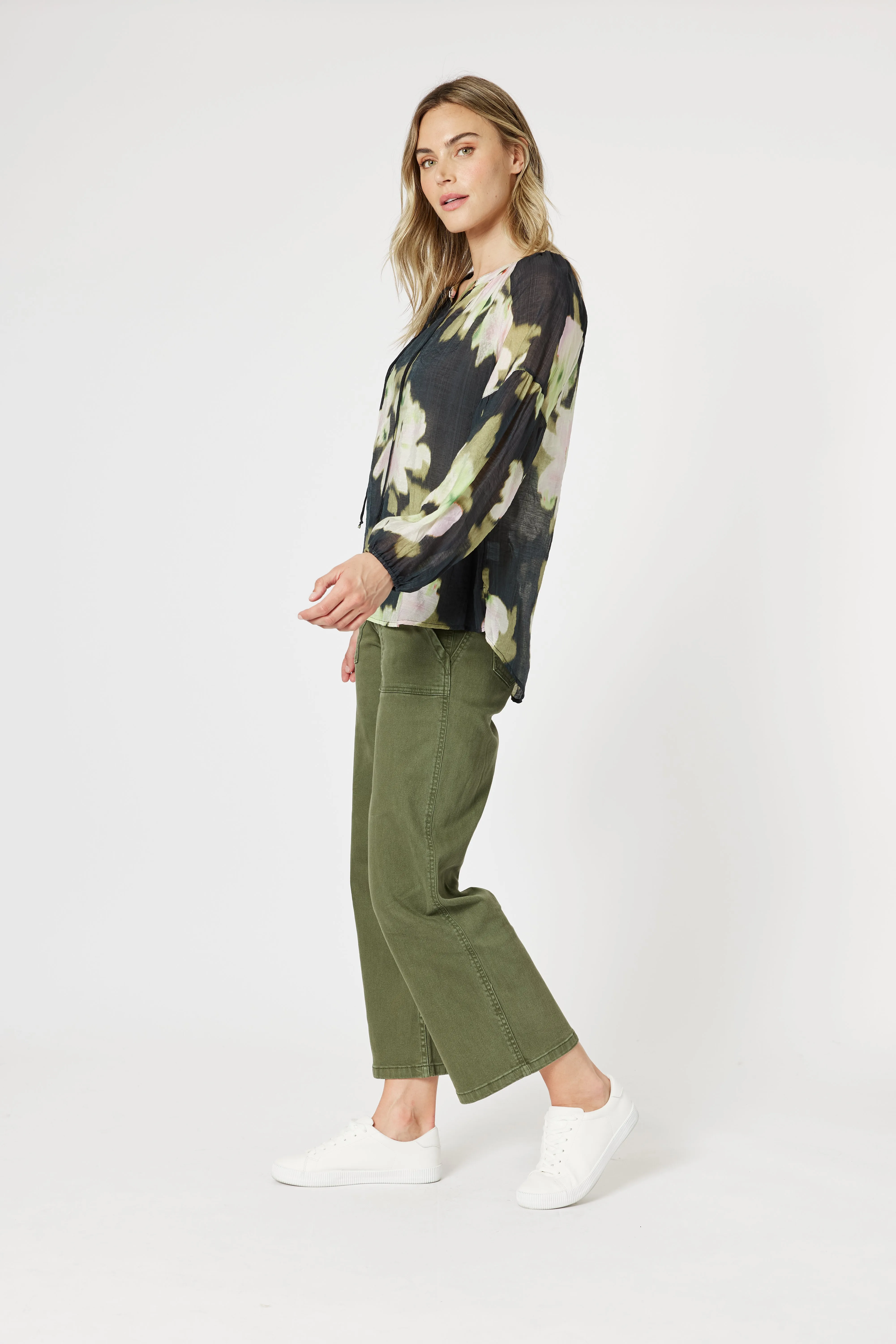 Gordon Smith Maggie Top Black/Multi Everyday Look AbrasionResistant