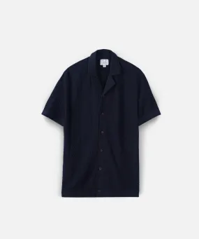 The Camber S/s Shirt - Dk Navy Lightweight Fabric