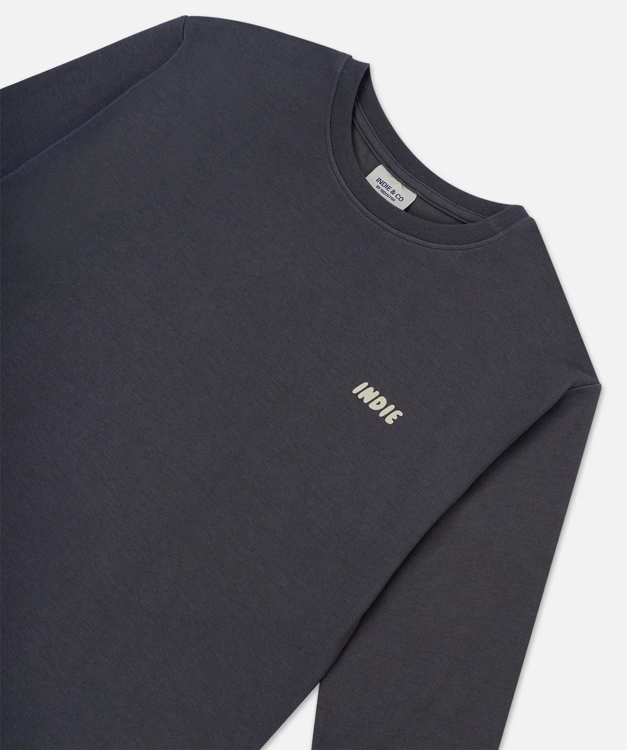 Long Lasting Color The Bedford Ls Tee - Slate