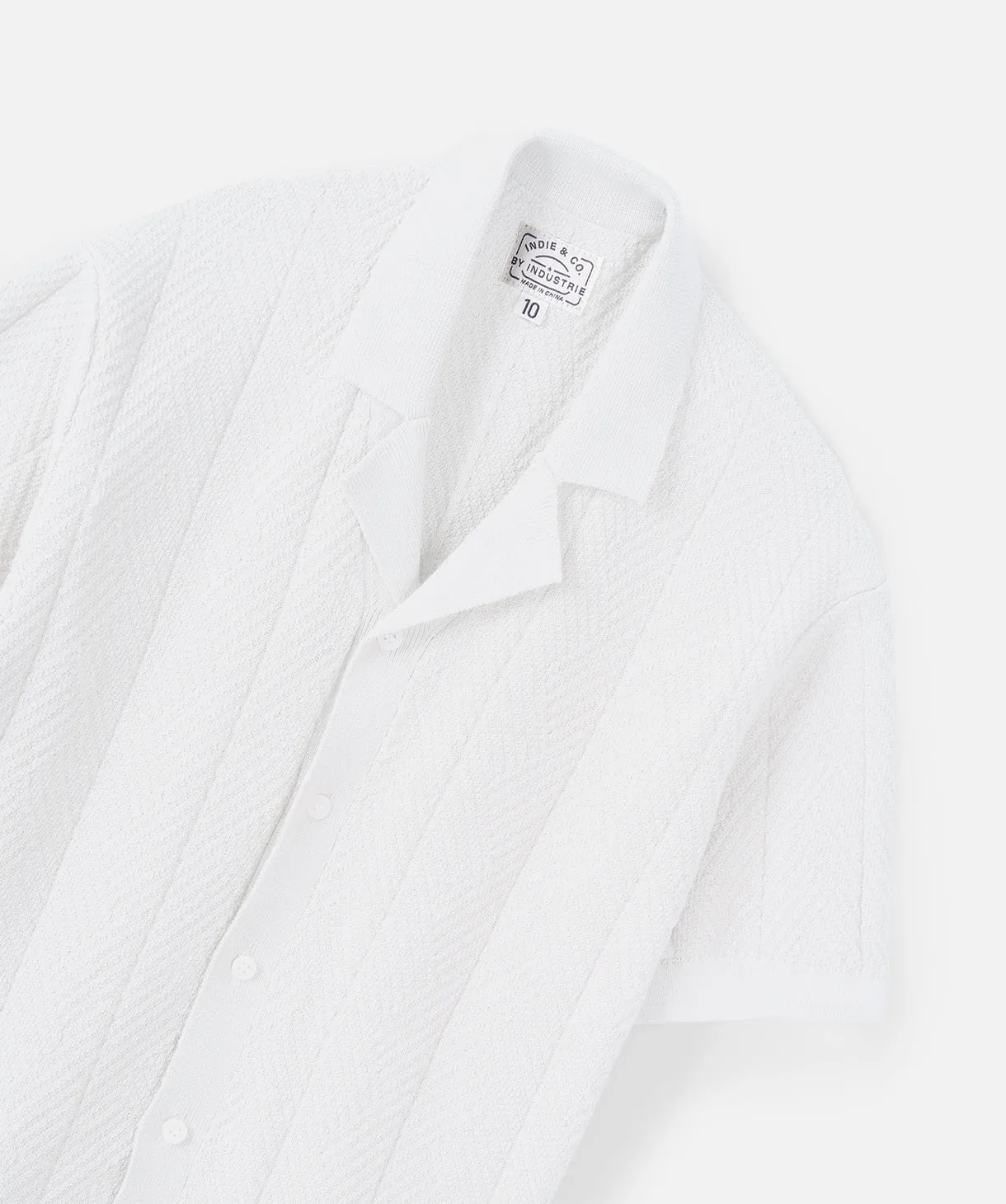 The Camber S/s Shirt - Chalk Eco Friendly Dye